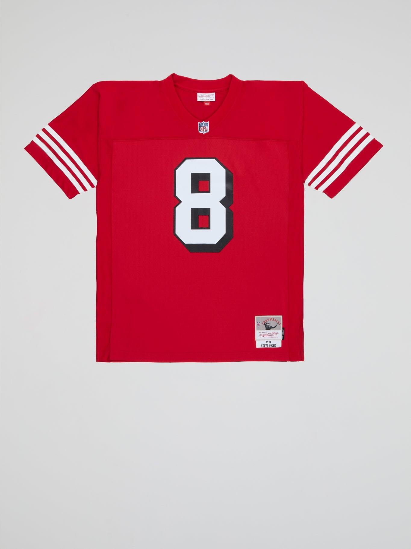 steve young mitchell ness jersey