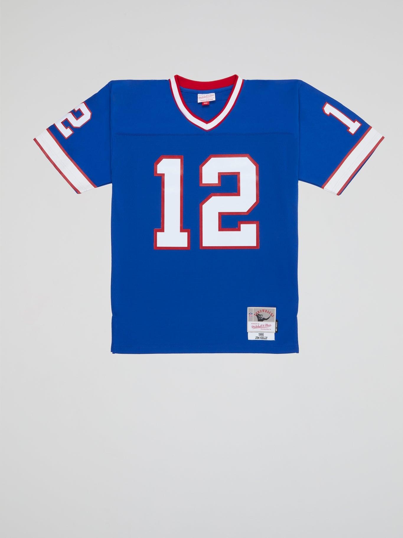 Mitchell and Ness NFL Legacy Jersey Bills 1990 Jim Kelly