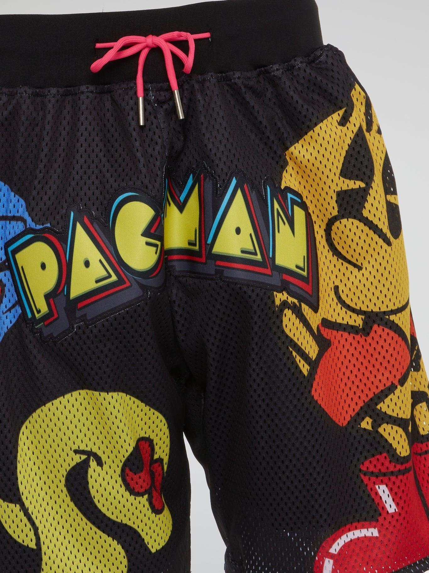 Pacman Black Shorts - B-Hype Society