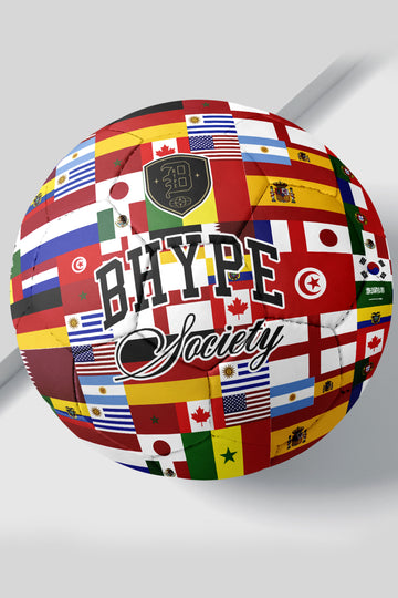 BHYPE Society Football Ball Flags Edition