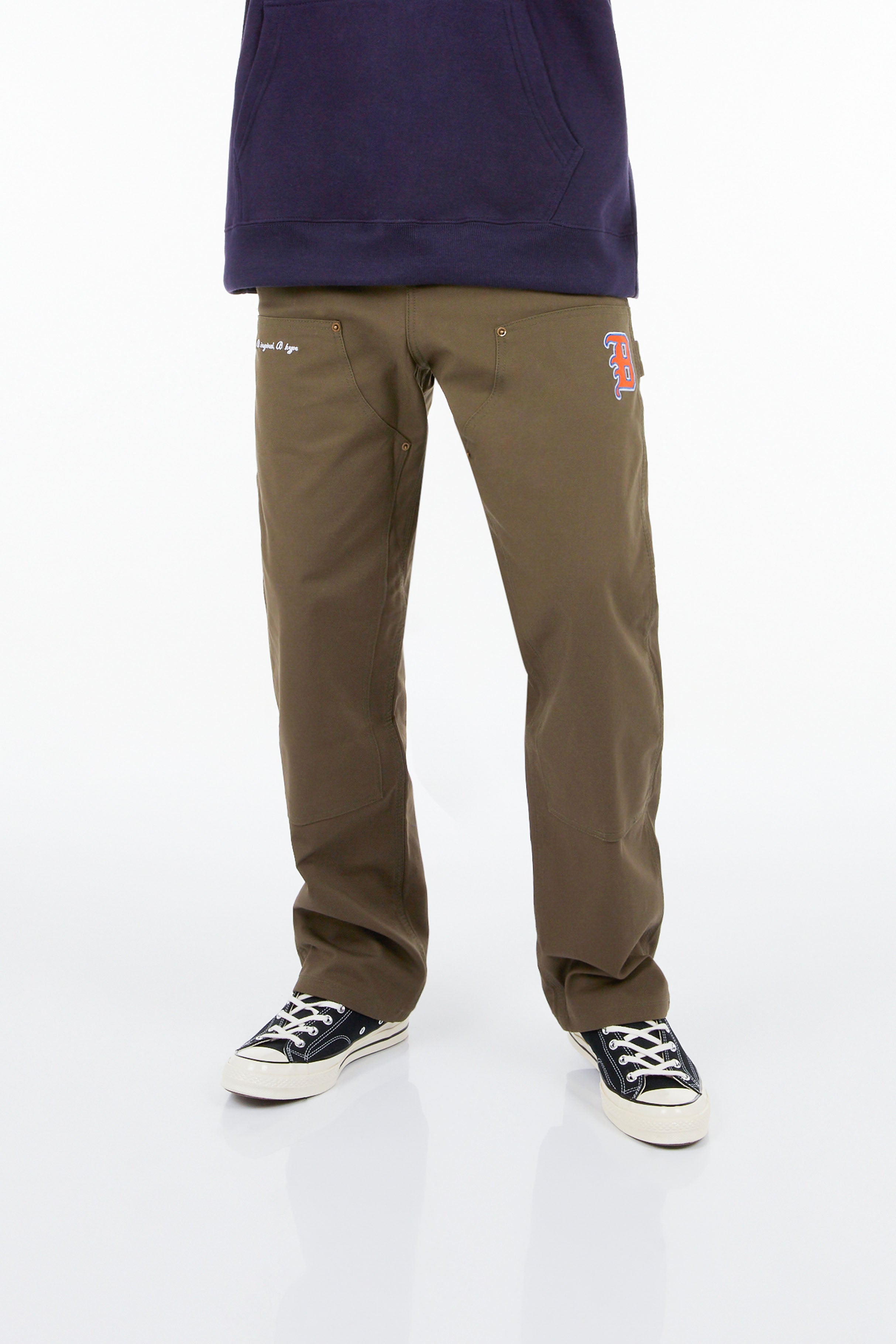 BHYPE SOCIETY GREEN MILITARY CARGO PANTS