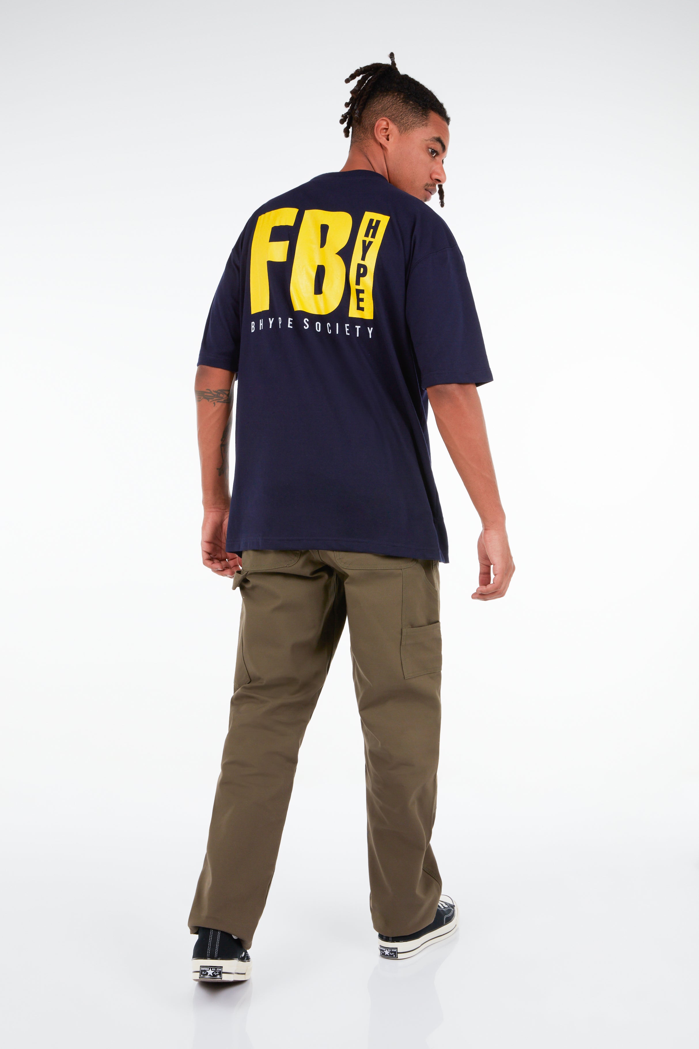 BHYPE SOCIETY GREEN MILITARY CARGO PANTS