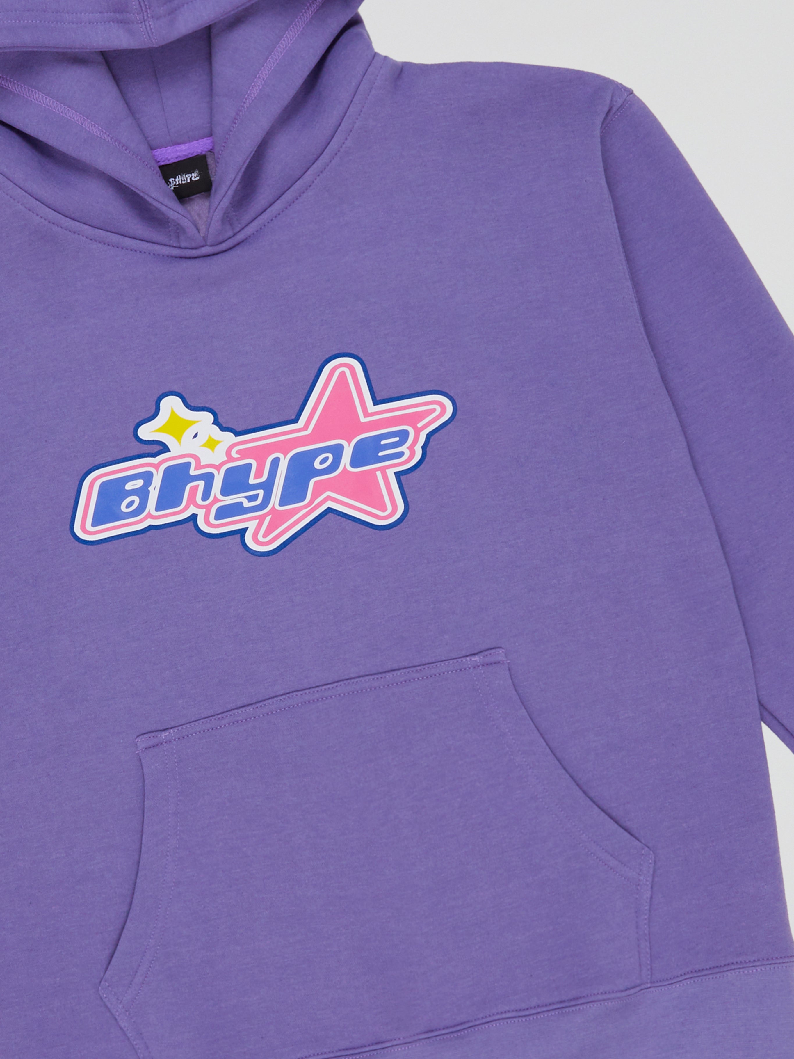 BHYPE PURPLE HOODIE – JAPAN STAR EDITION