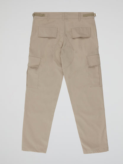 BHYPE SOCIETY BEIGE CARGO PANTS