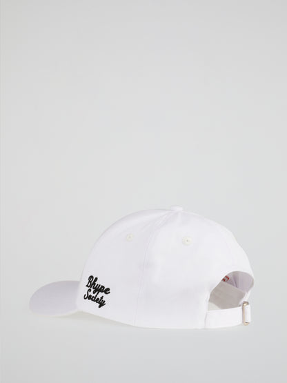 BHYPE SOCIETY WHITE HAT - COP STAR B LOGO