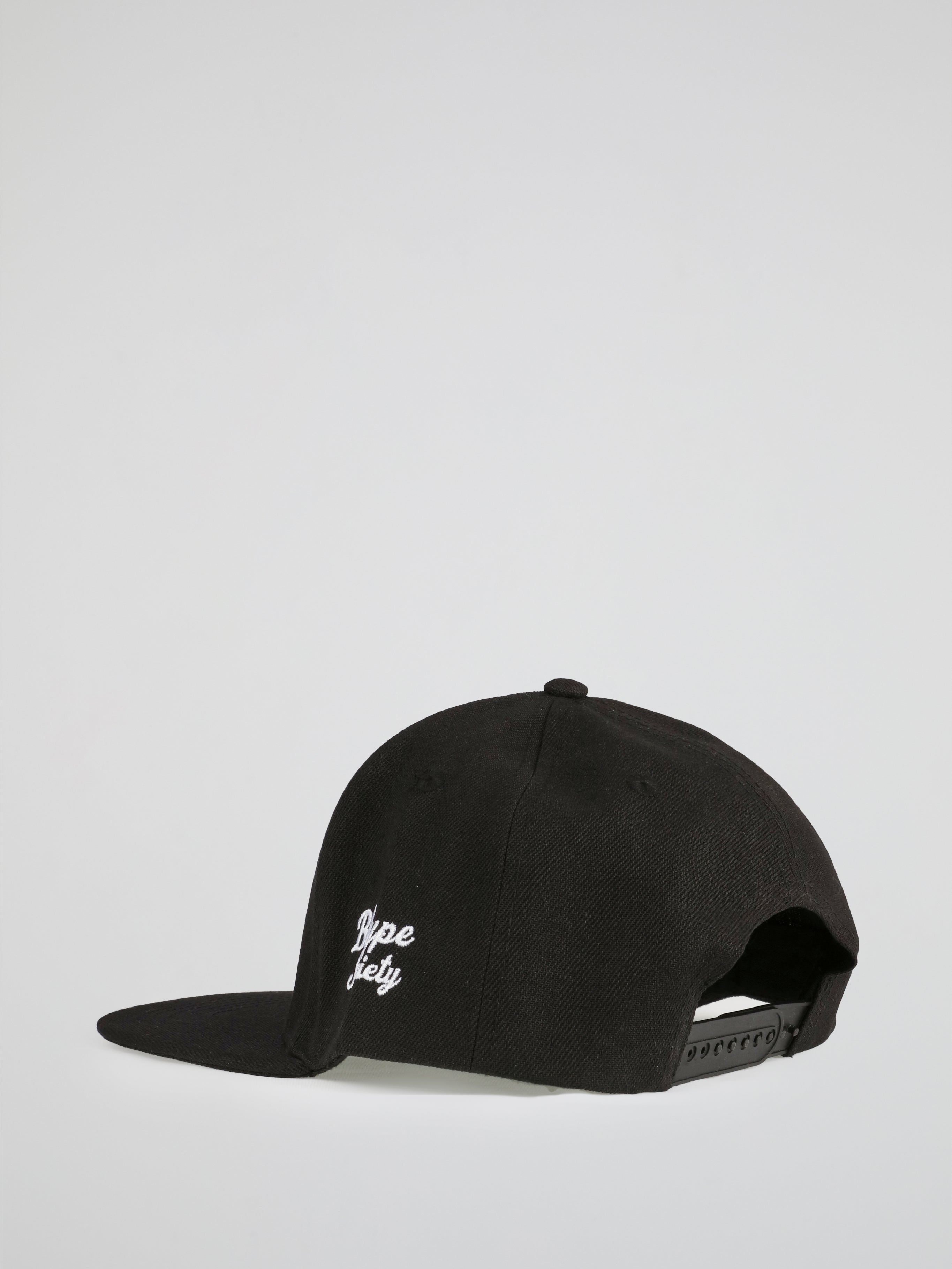 BHYPE SOCIETY BLACK HAT - DXB LOGO