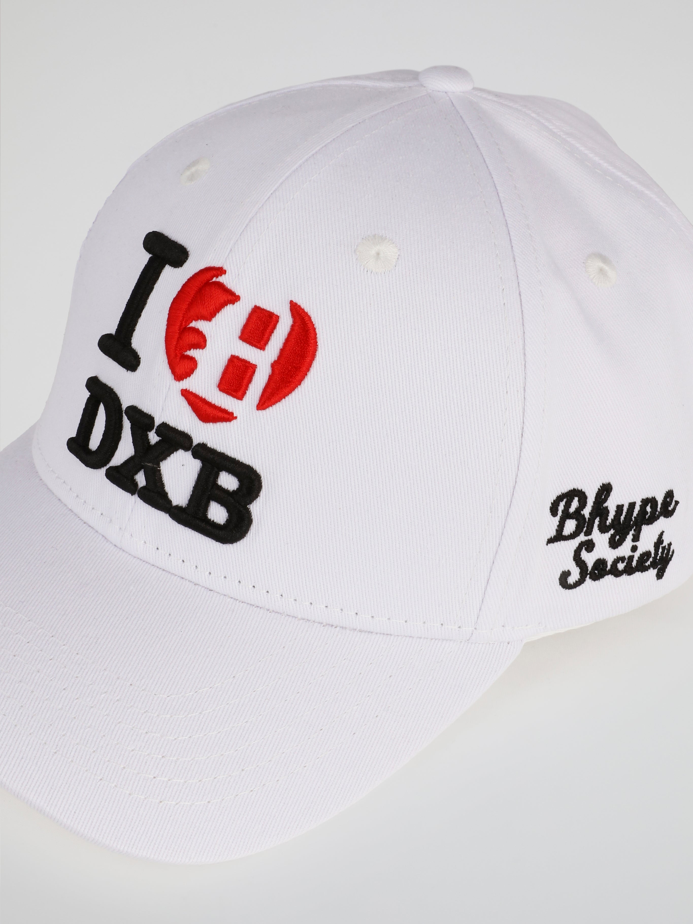 BHYPE SOCIETY WHITE HAT - DXB LOVE EDITION