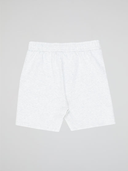 BHYPE SOCIETY GREY SHORTS