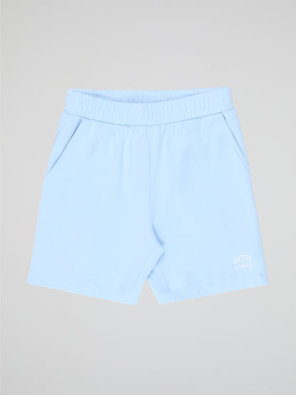 BHYPE SOCIETY LIGHT BLUE SHORTS