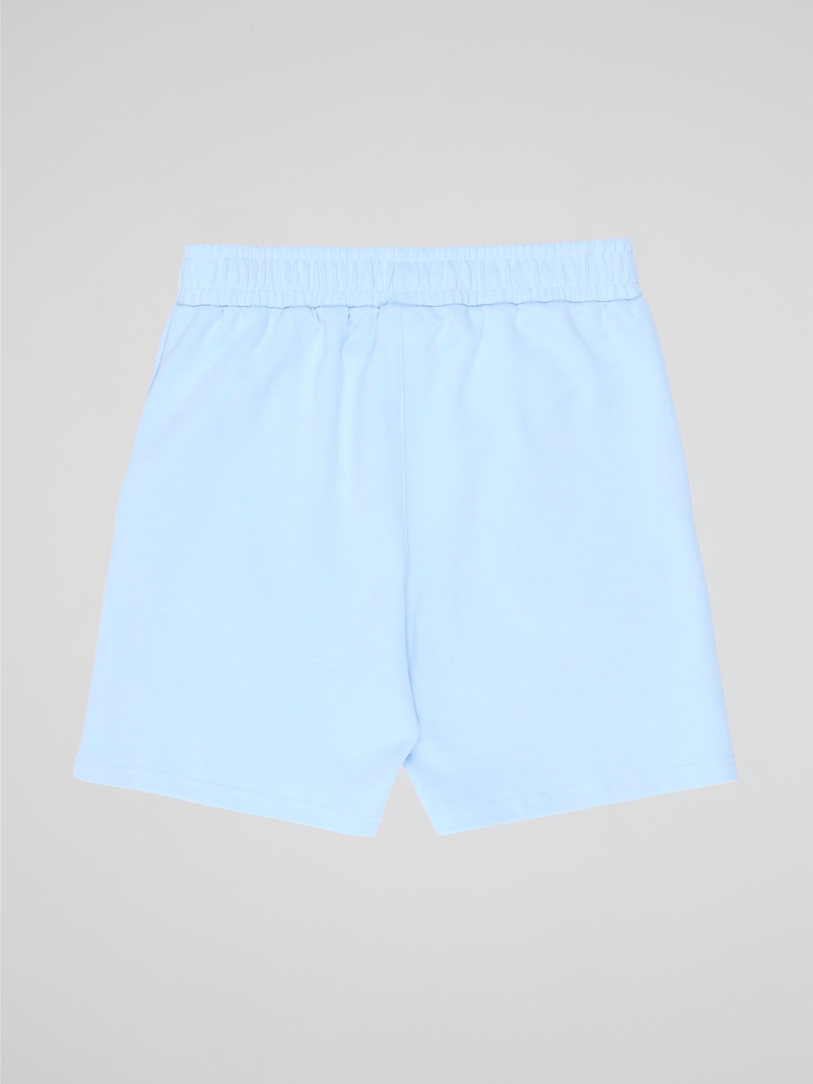 BHYPE SOCIETY LIGHT BLUE SHORTS