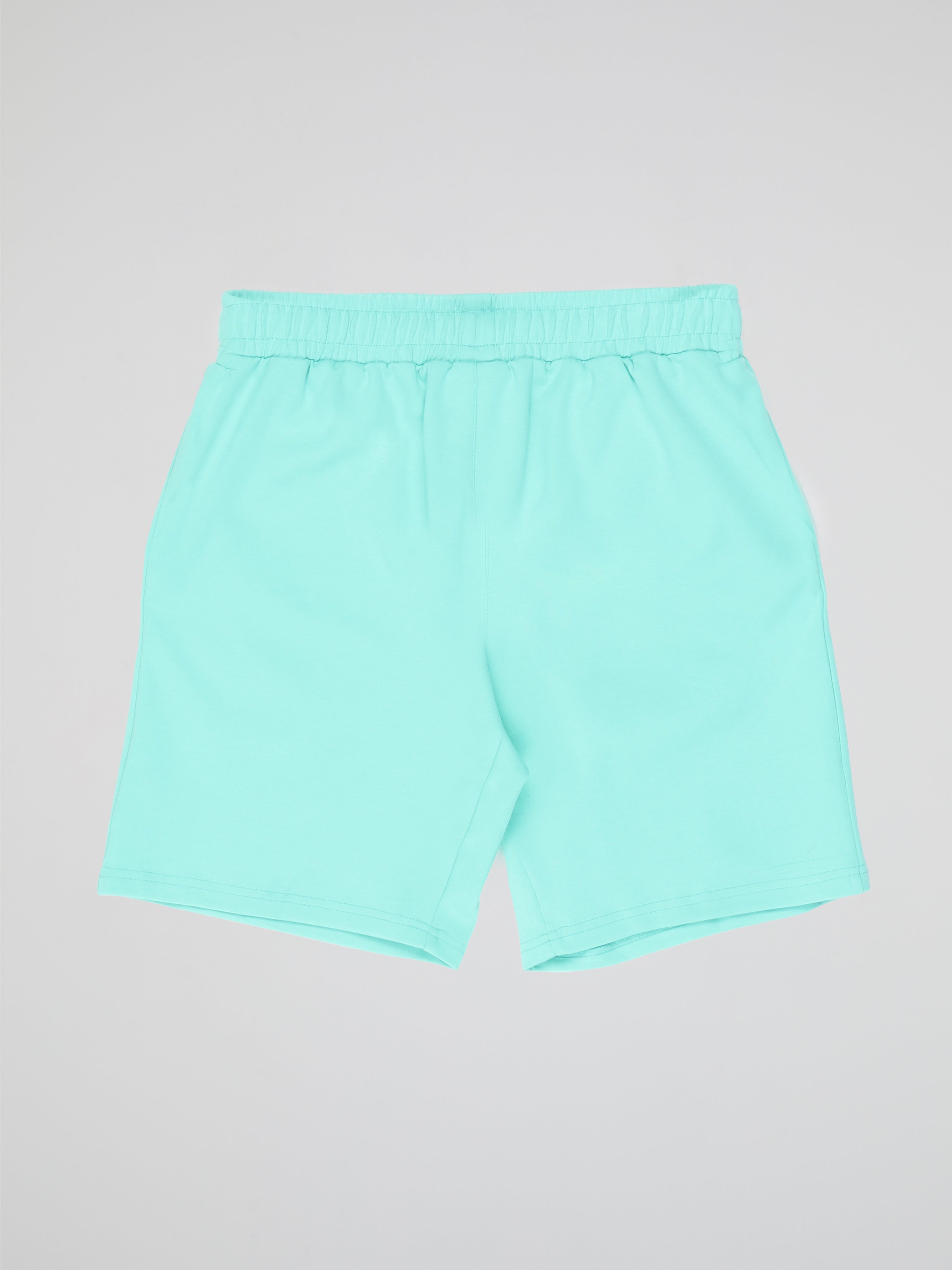 BHYPE SOCIETY TURQUOISE SHORTS