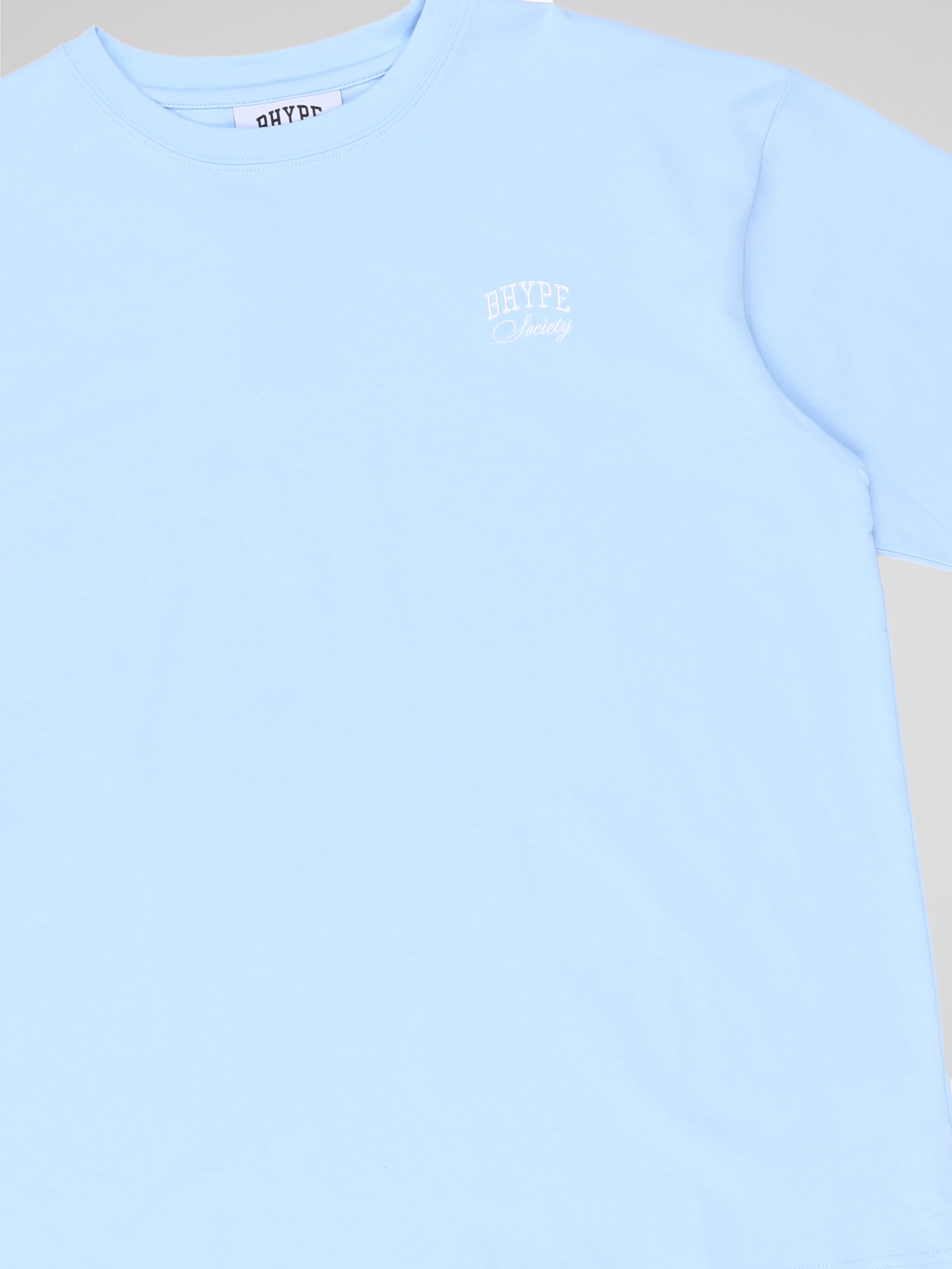 BHYPE SOCIETY LIGHT BLUE TSHIRT