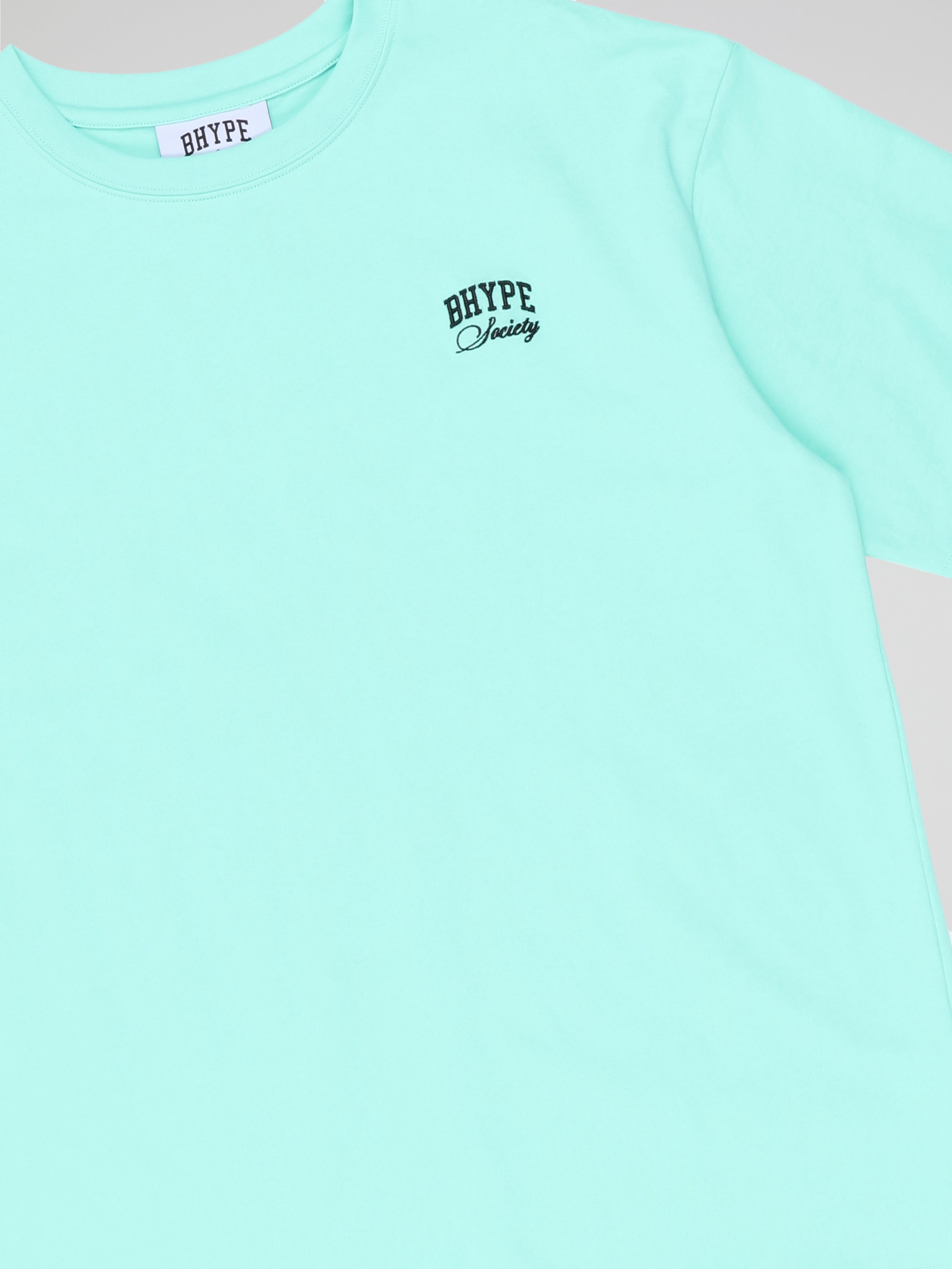 BHYPE SOCIETY TURQUOISE TSHIRT