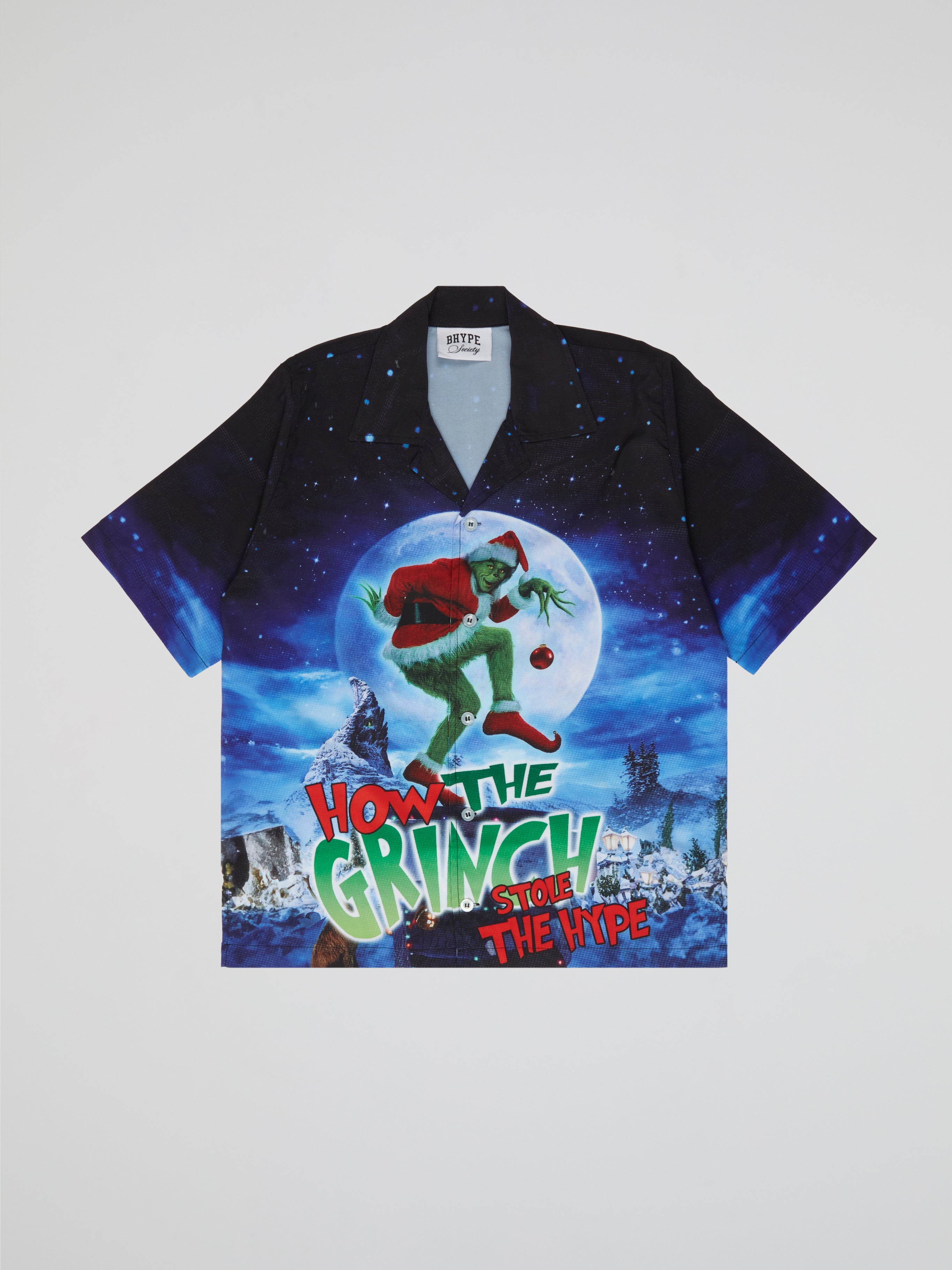 BHYPE SOCIETY THE GRINCH XMAS EDITION SHIRT