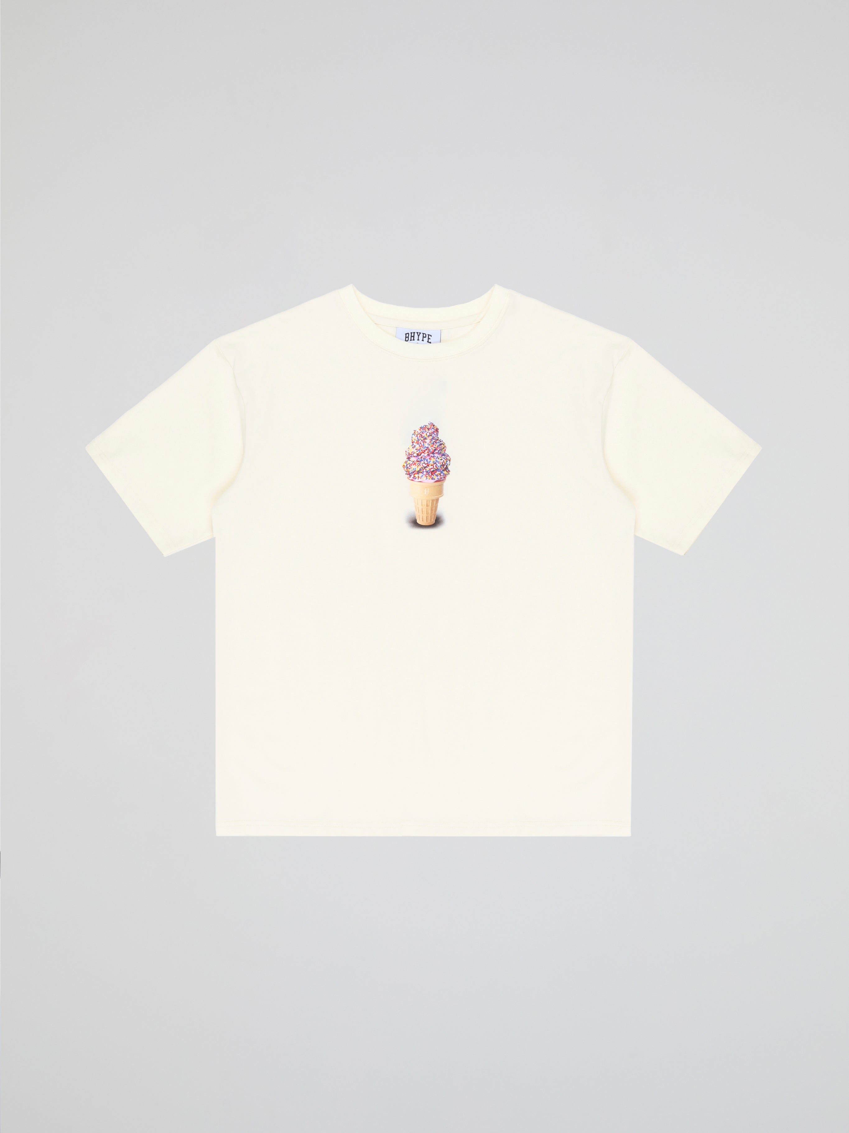 BHYPE SOCIETY - ICE CREAM BEIGE TSHIRT