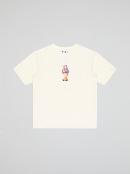 BHYPE SOCIETY - ICE CREAM BEIGE TSHIRT