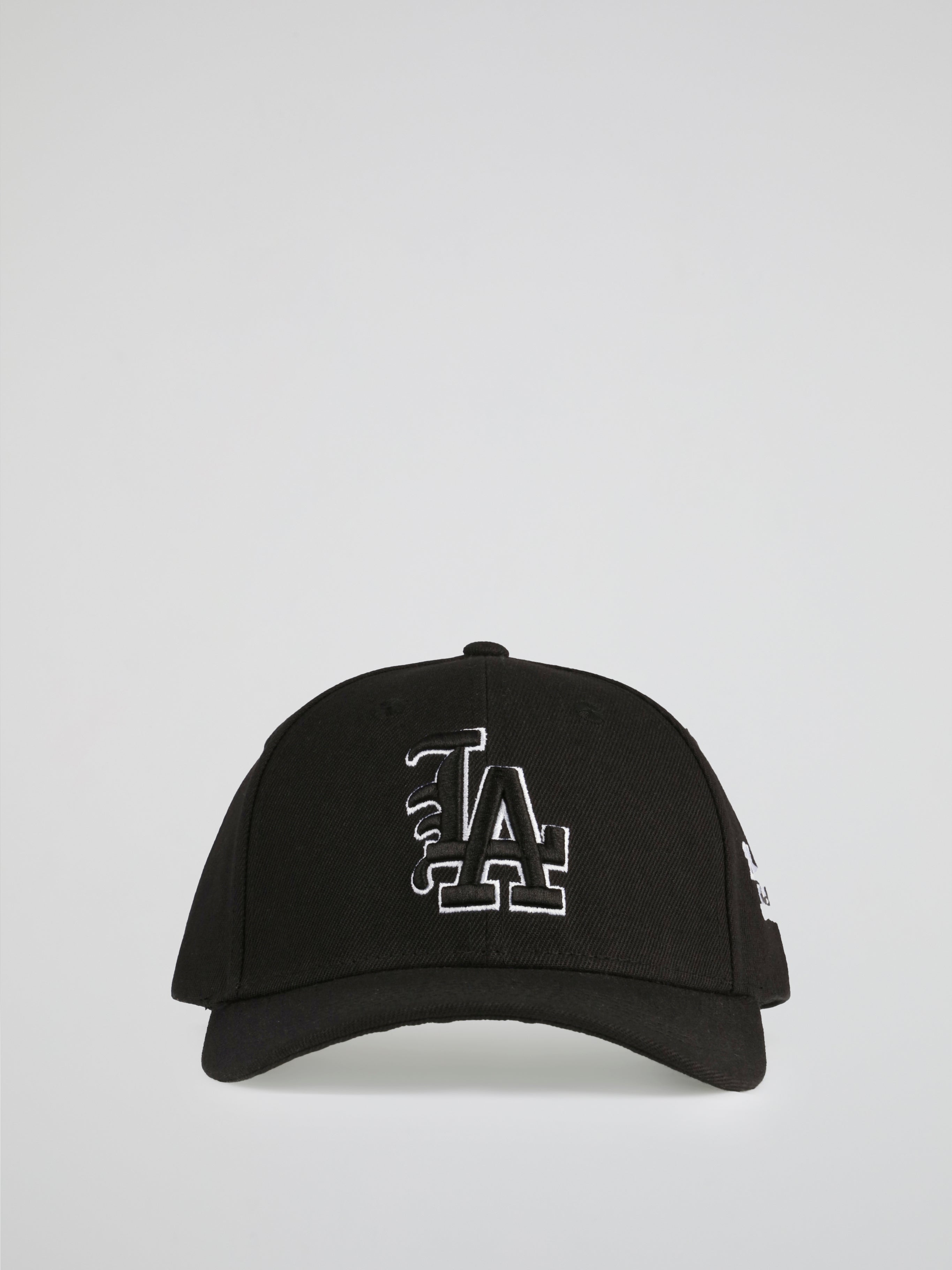 BHYPE SOCIETY BLACK HAT - LA LOGO