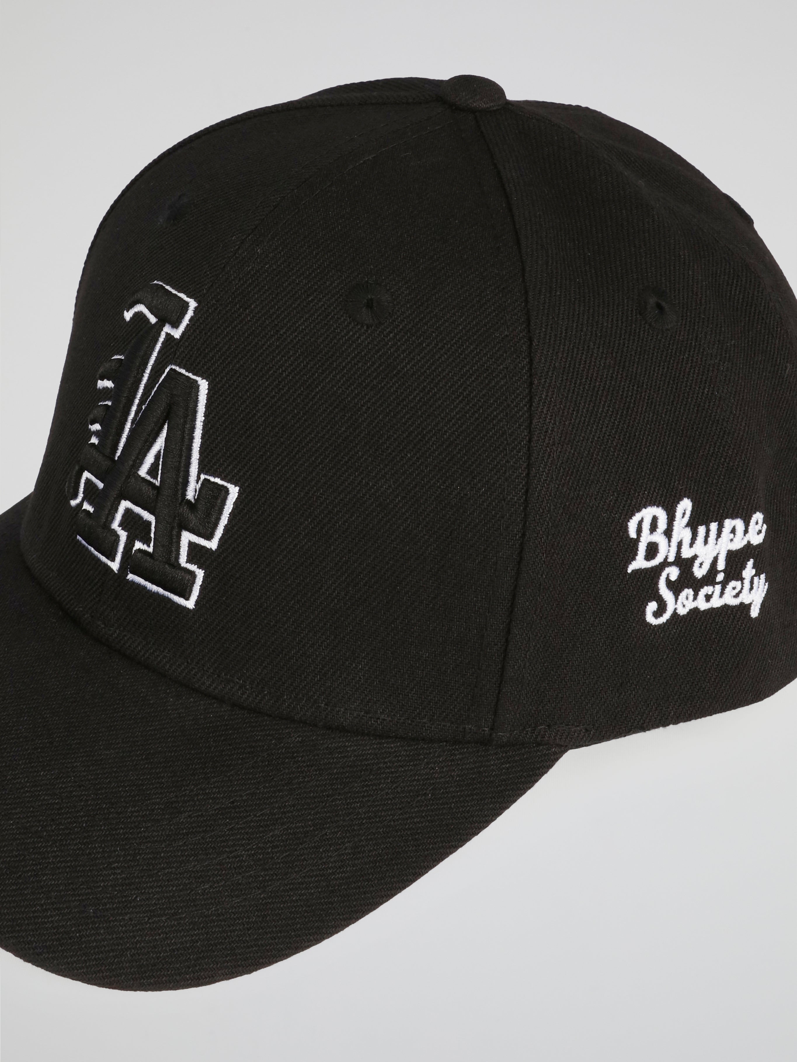 BHYPE SOCIETY BLACK HAT - LA LOGO