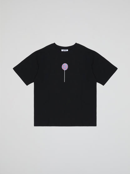 BHYPE SOCIETY - LOLLIPOP BLACK TSHIRT