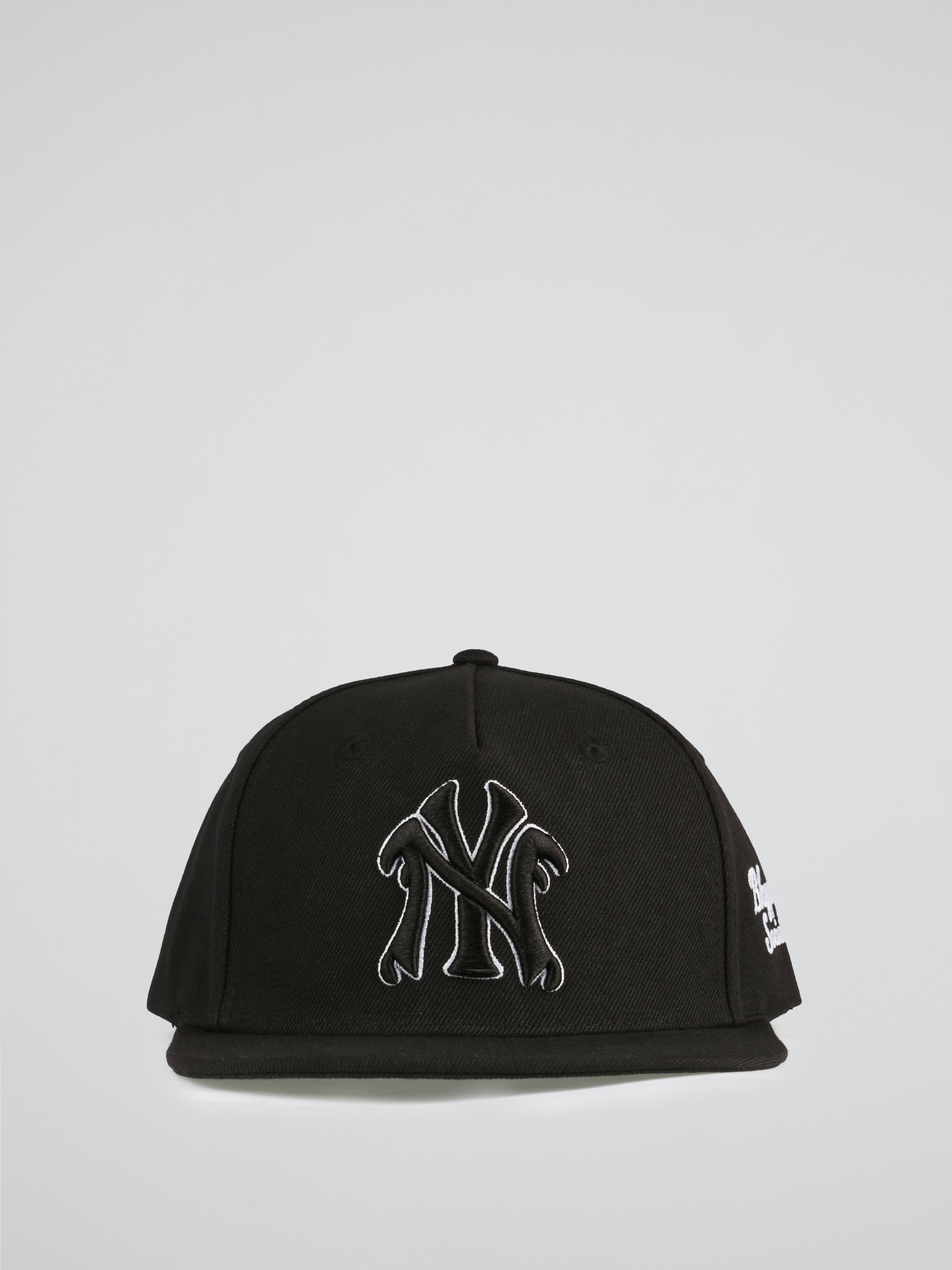 BHYPE SOCIETY BLACK HAT - NY LOGO