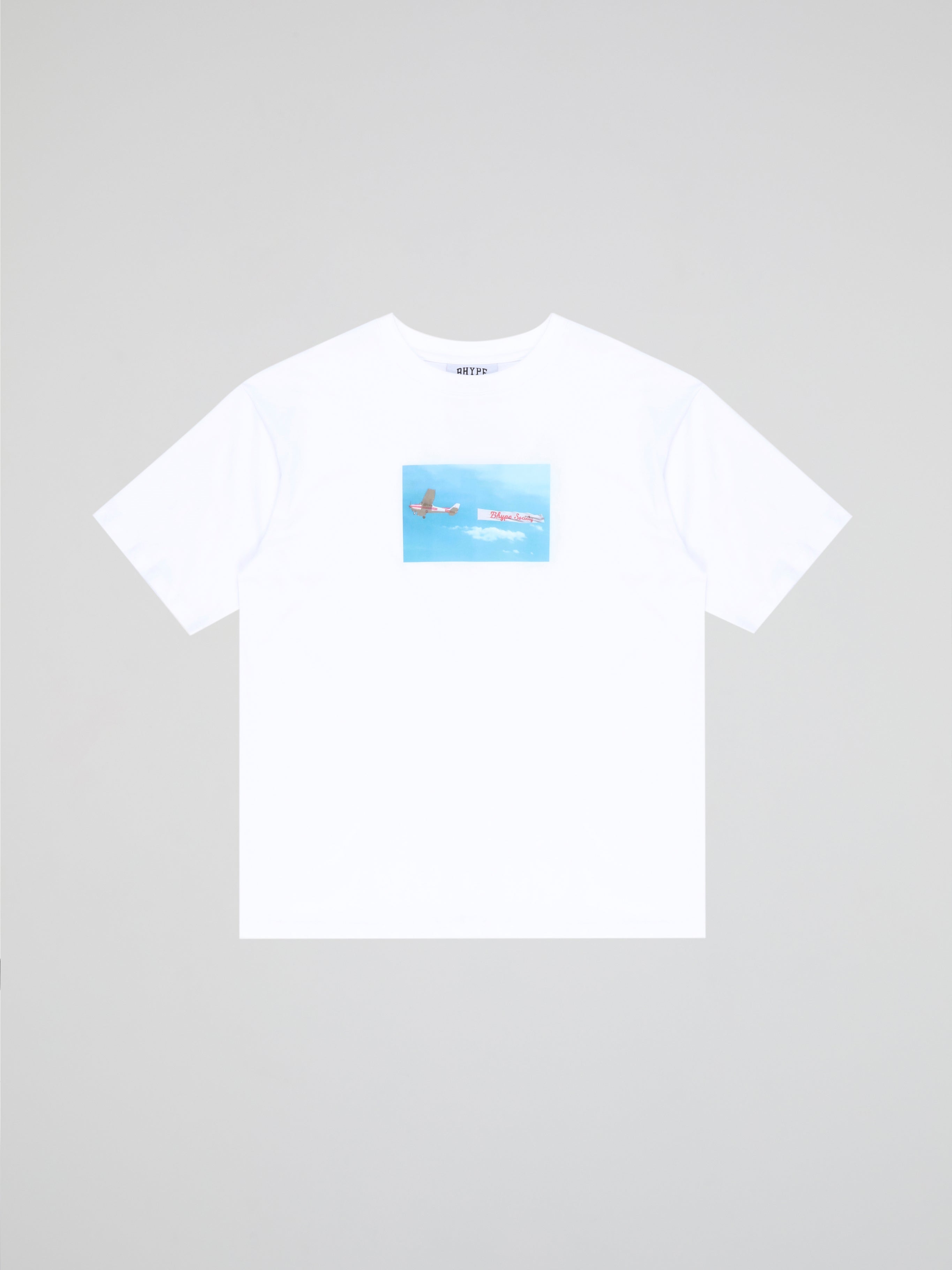 BHYPE SOCIETY - PLANE MESSAGE TSHIRT