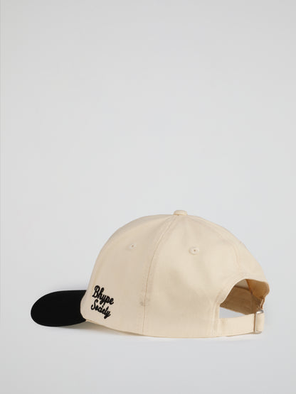 BHYPE SOCIETY BEIGE HAT - RED CITY LOGOS