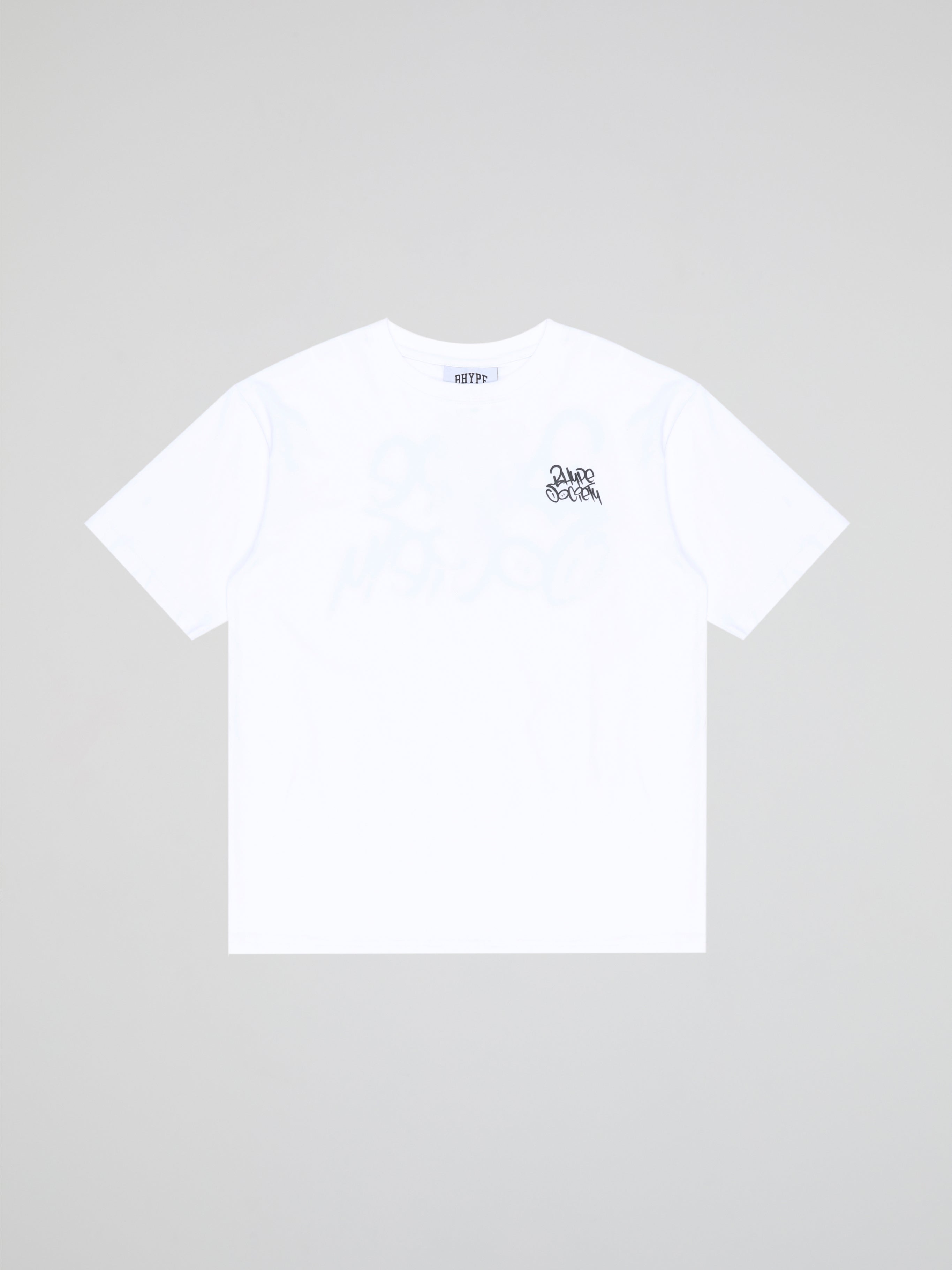 BHYPE SOCIETY - STREET ART WHITE TSHIRT