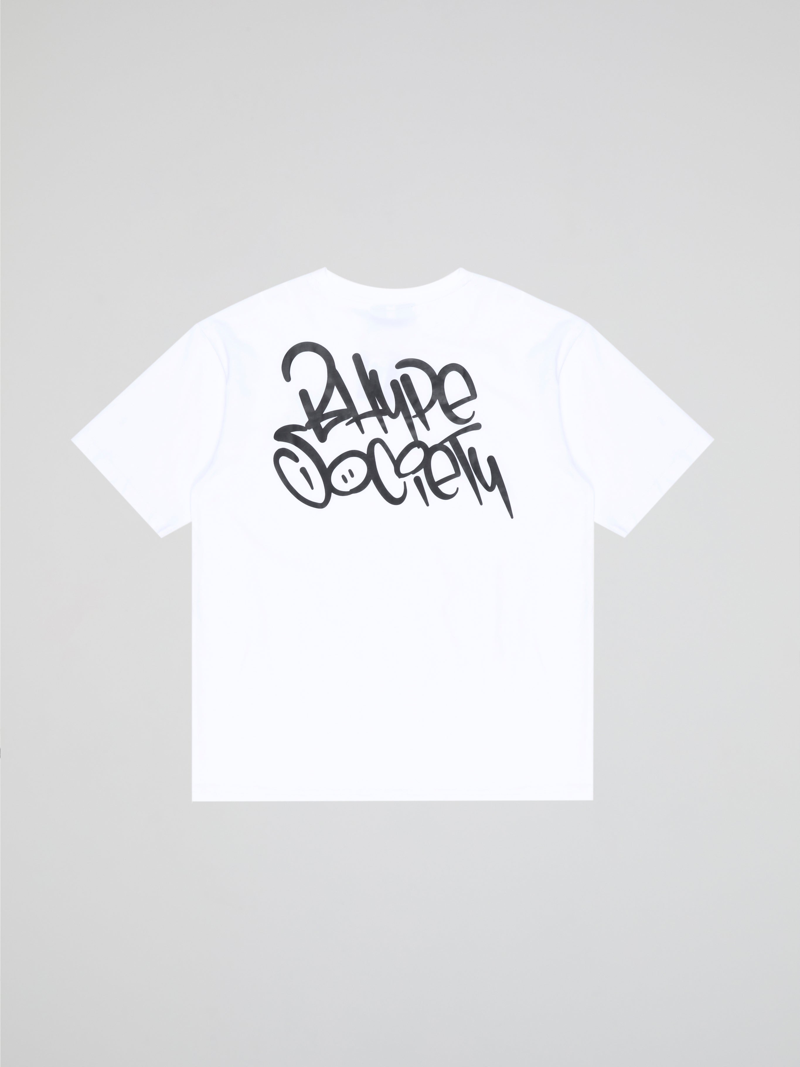 BHYPE SOCIETY - STREET ART WHITE TSHIRT