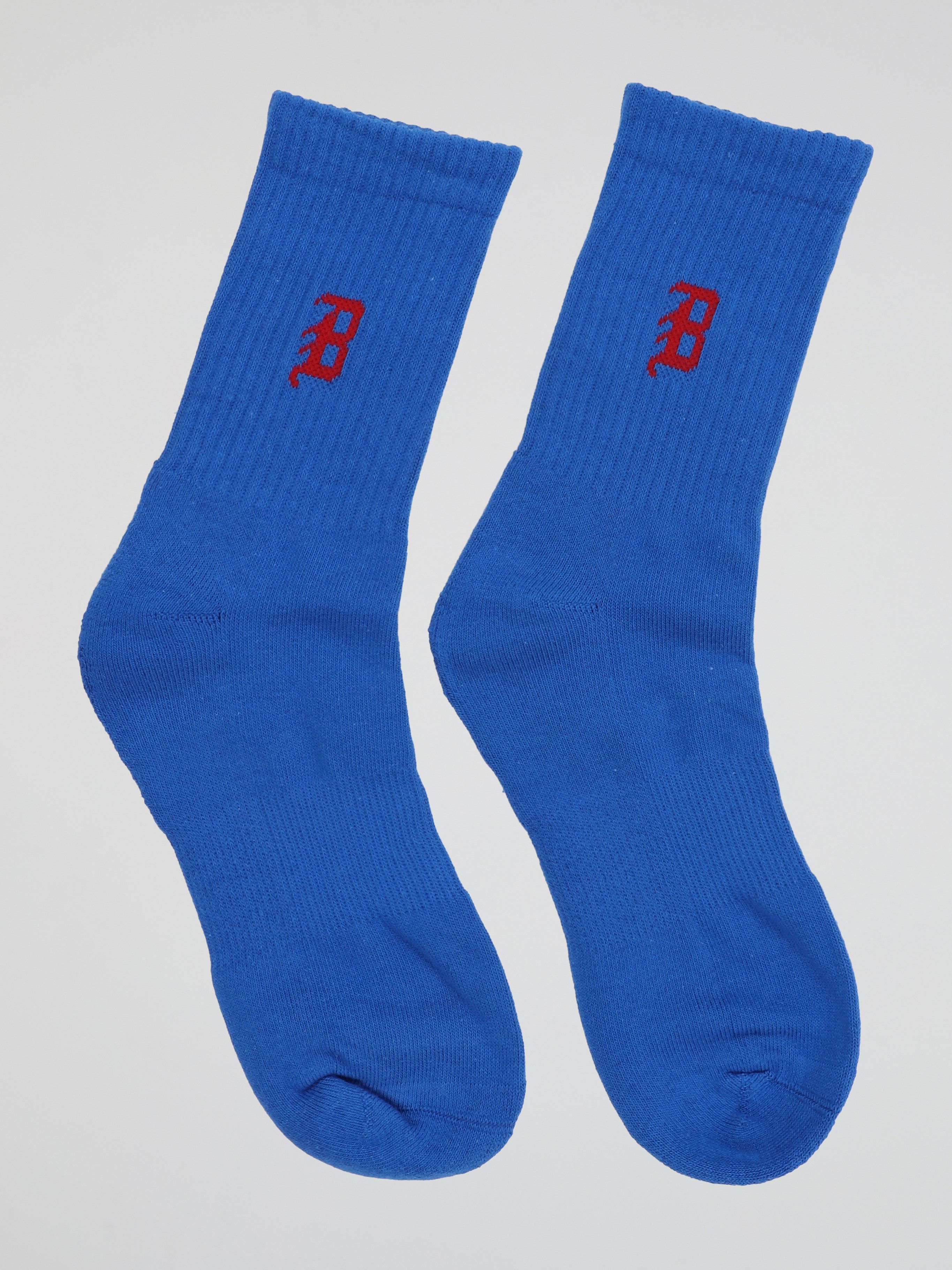 BHYPE SOCIETY - VARSITY ROYAL BLUE SOCKS