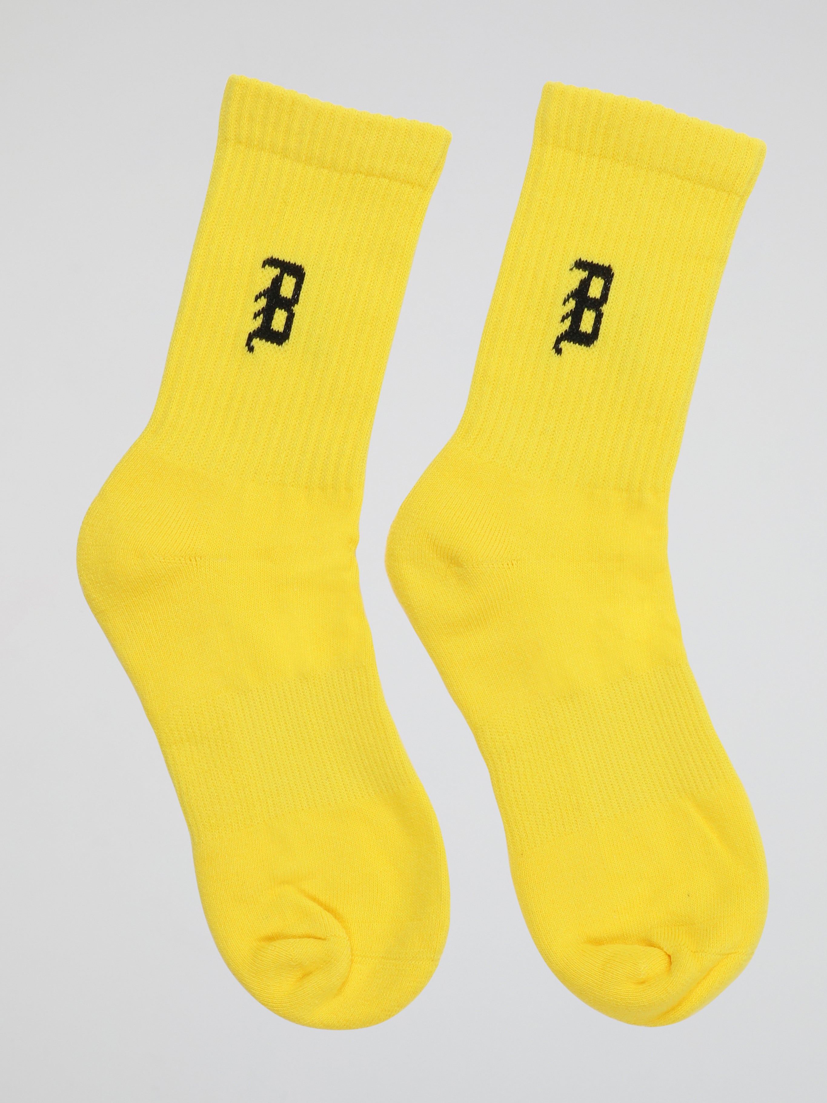 BHYPE SOCIETY - VARSITY YELLOW SOCKS