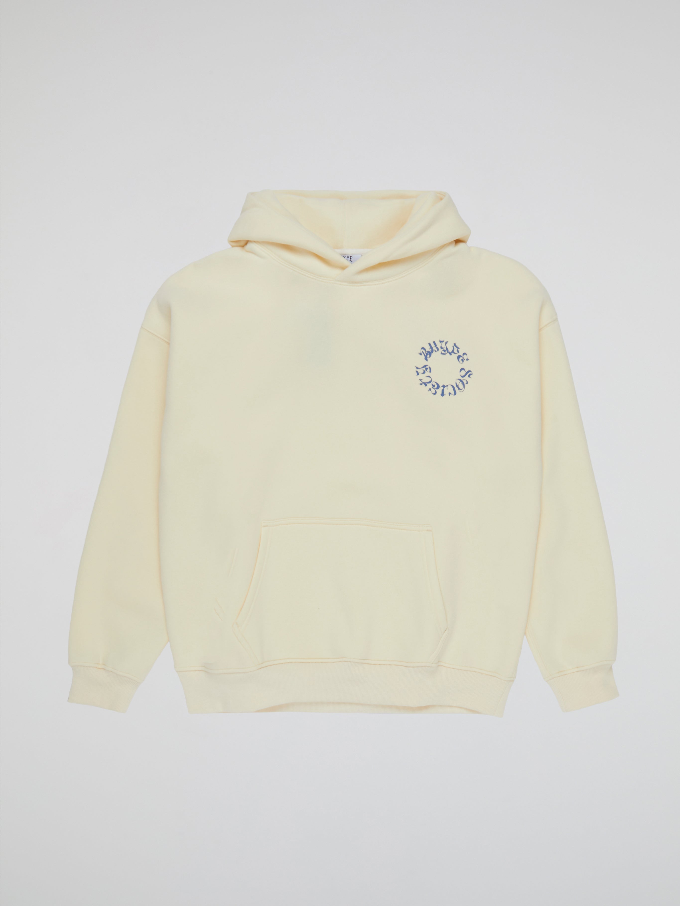 BHYPE SOCIETY CIRCLE LOGO CREAM HOODIE