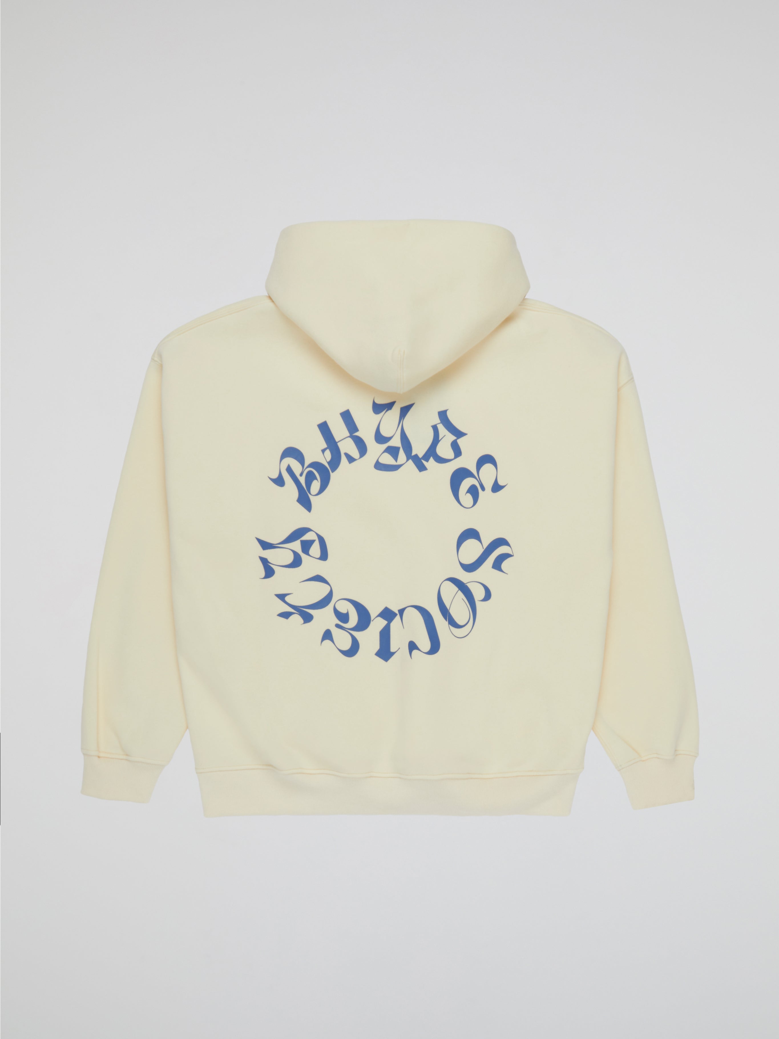 BHYPE SOCIETY CIRCLE LOGO CREAM HOODIE