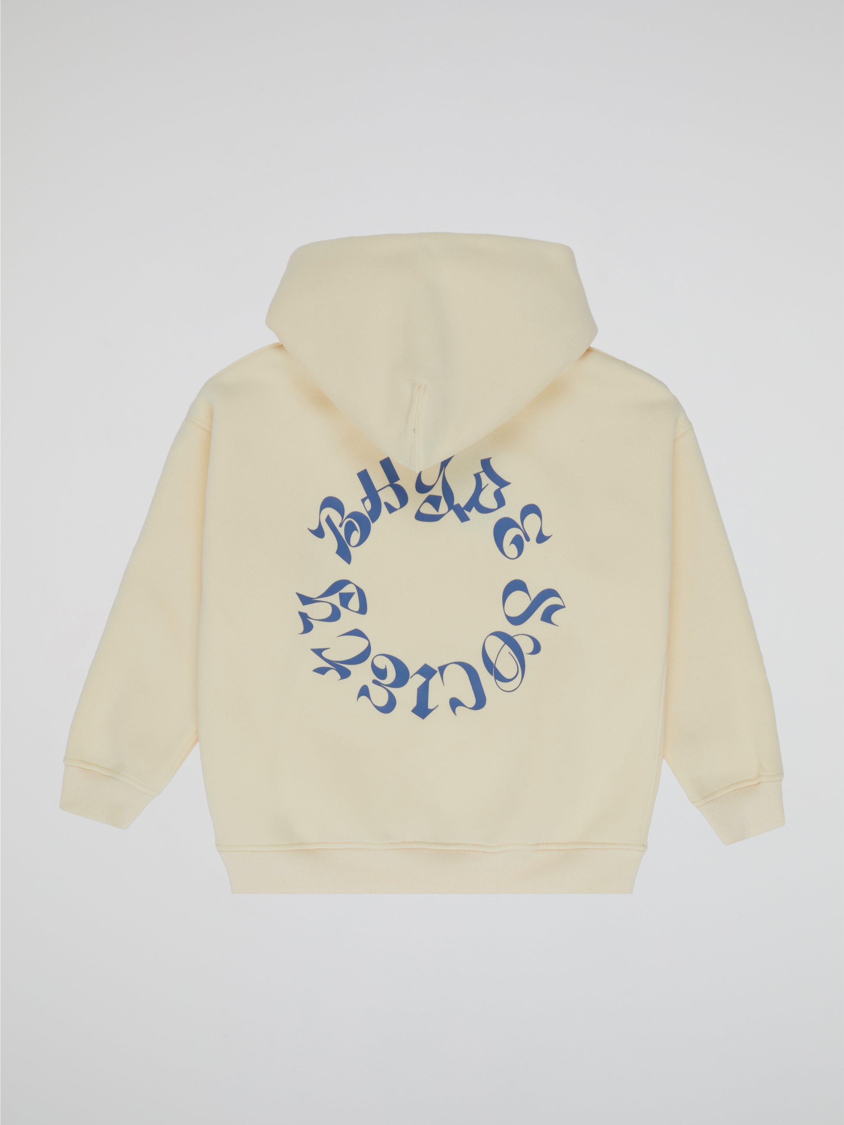 BHYPE SOCIETY CIRCLE LOGO CREAM HOODIE - KIDS