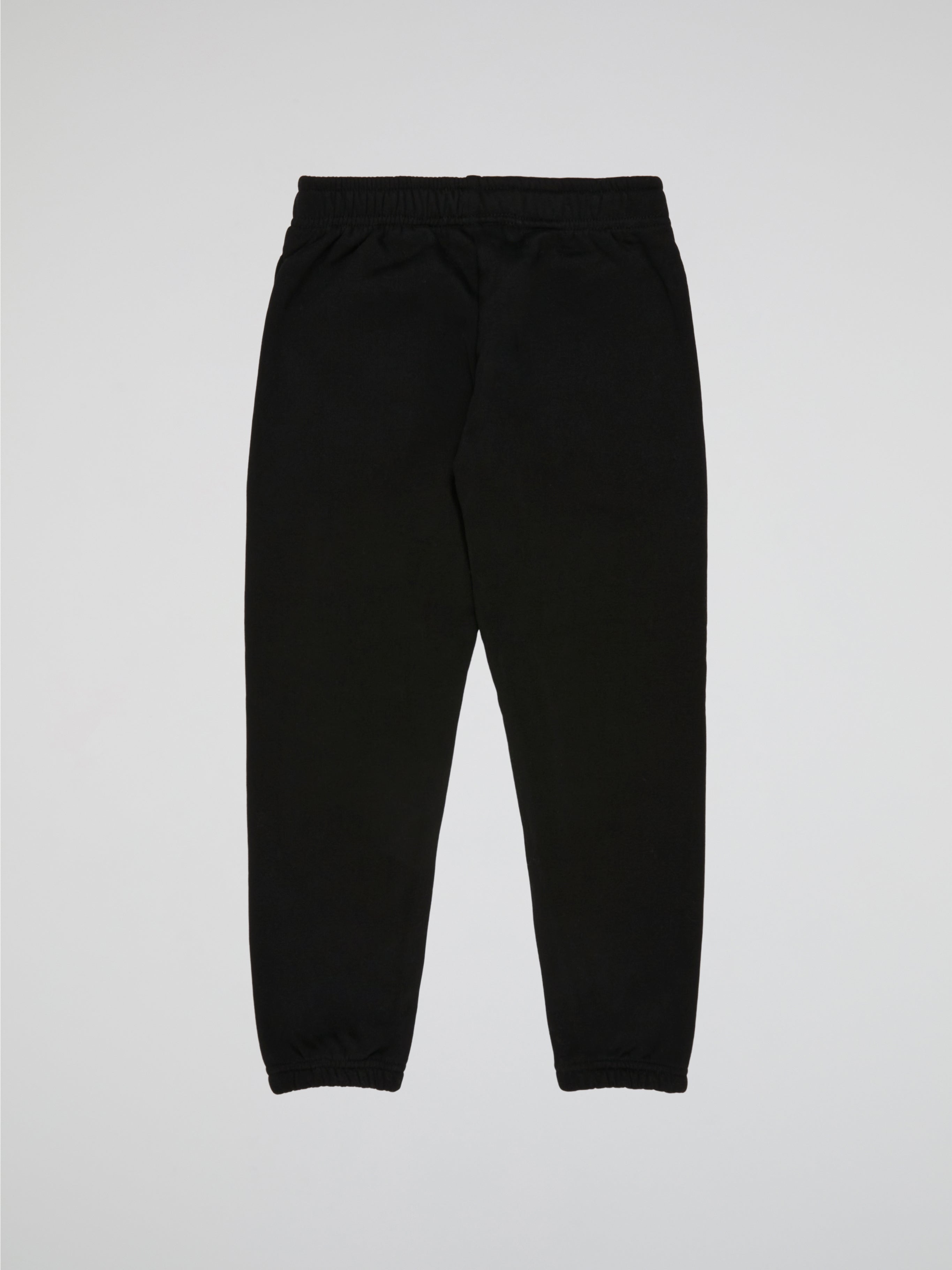 BHYPE SOCIETY CIRCLE LOGO HOODED BLACK PANTS - KIDS