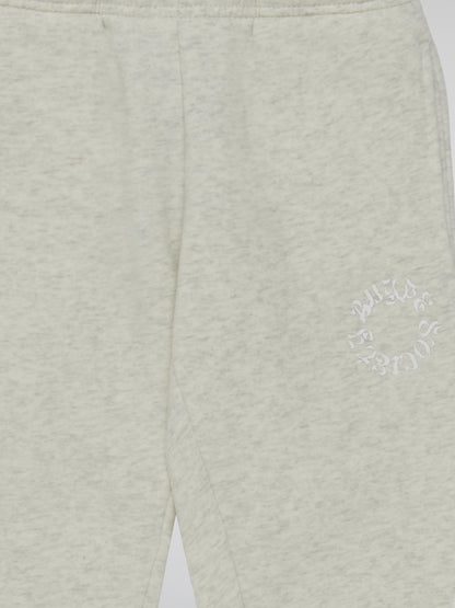 BHYPE SOCIETY CIRCLE LOGO HOODED LIGHT GREY PANTS - KIDS