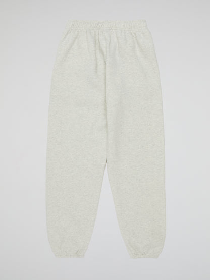 BHYPE SOCIETY CIRCLE LOGO HOODED LIGHT GREY PANTS