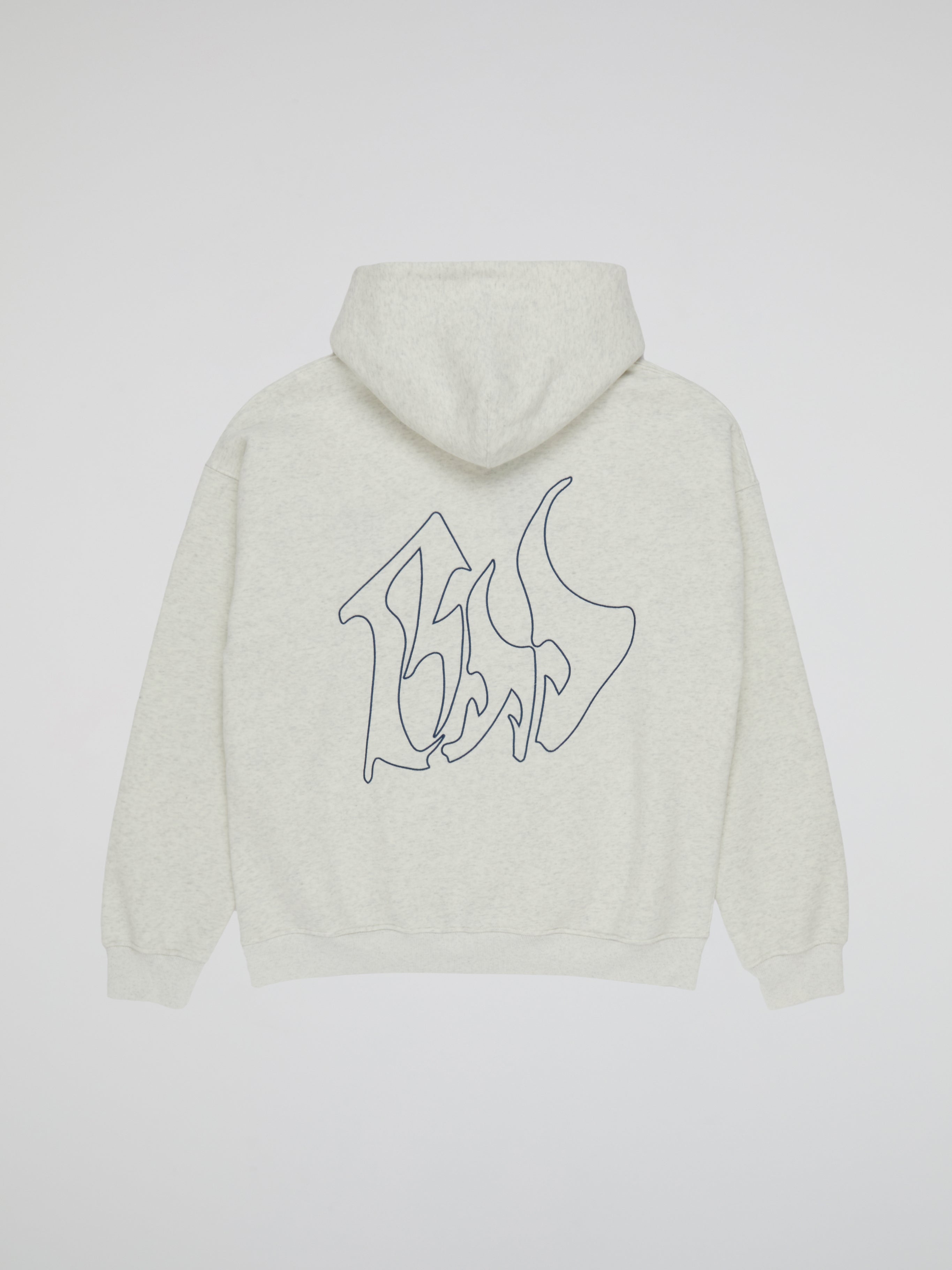 BHYPE SOCIETY LIGHT GREY HOODIE - BHS LOGO