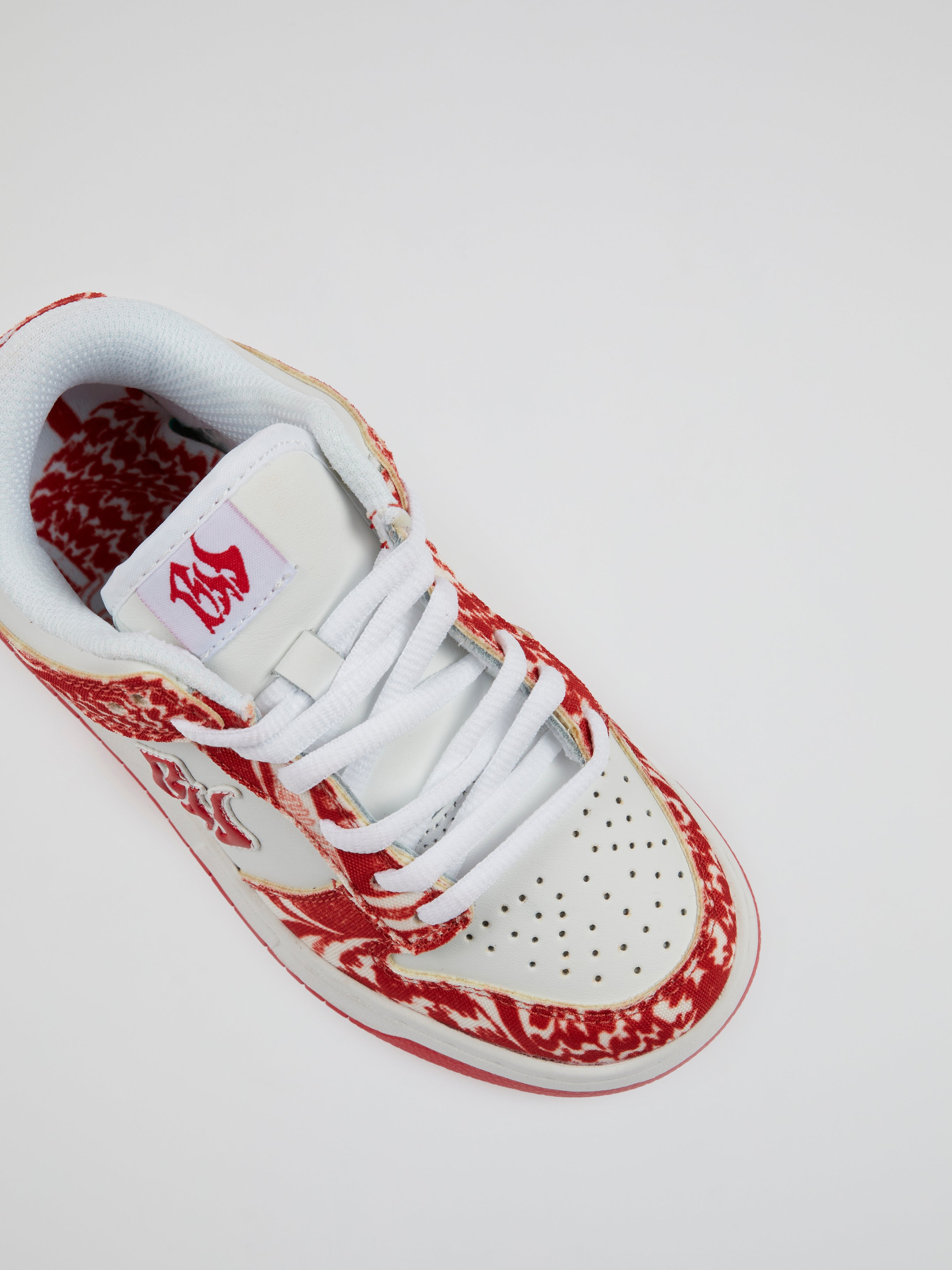 BHYPE SOCIETY EXCLUSIVE SNEAKERS - HALF RED KEFFIYEH (KIDS)