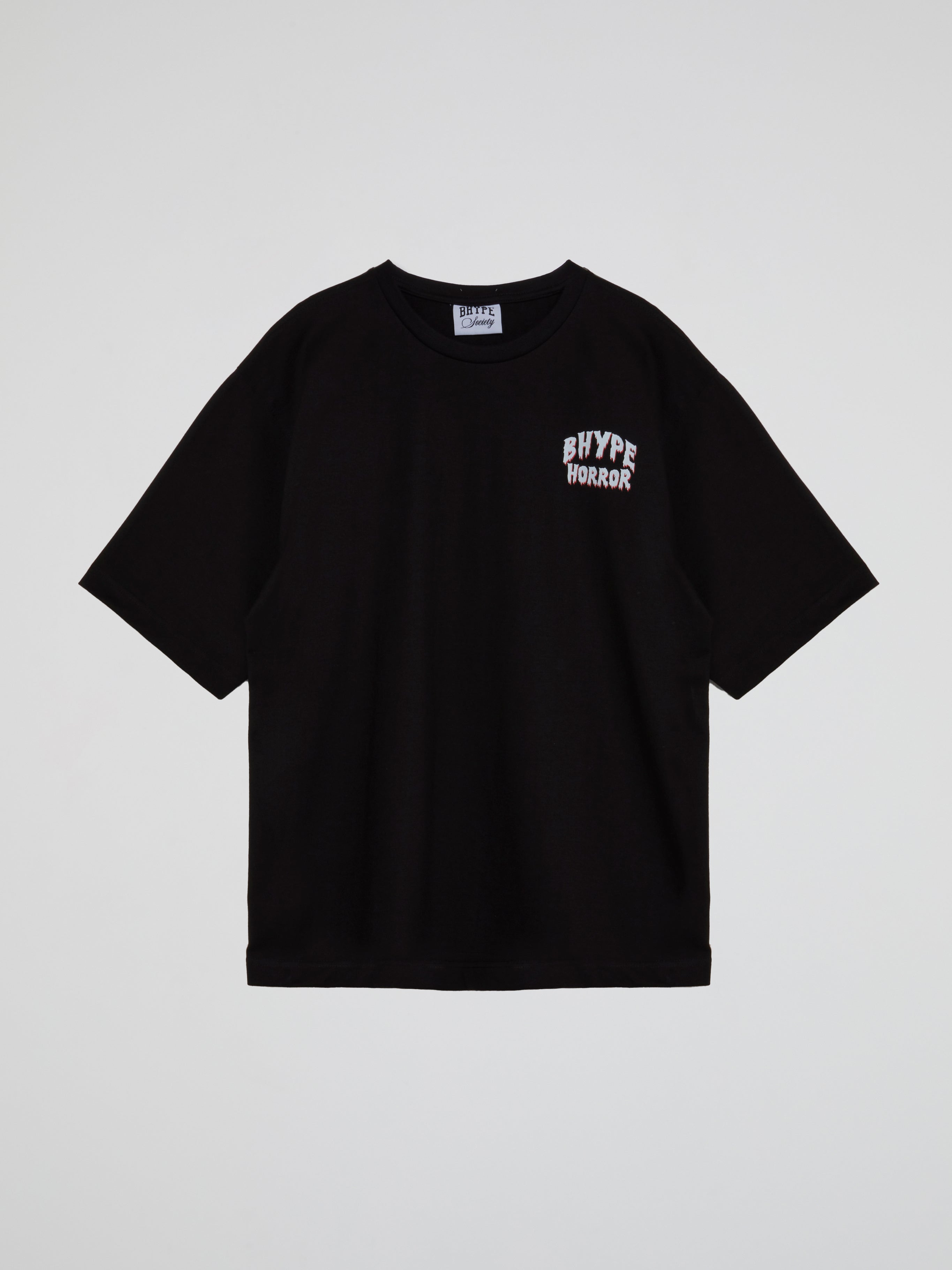 BHYPE HORROR CHARACTERS BLACK TSHIRT