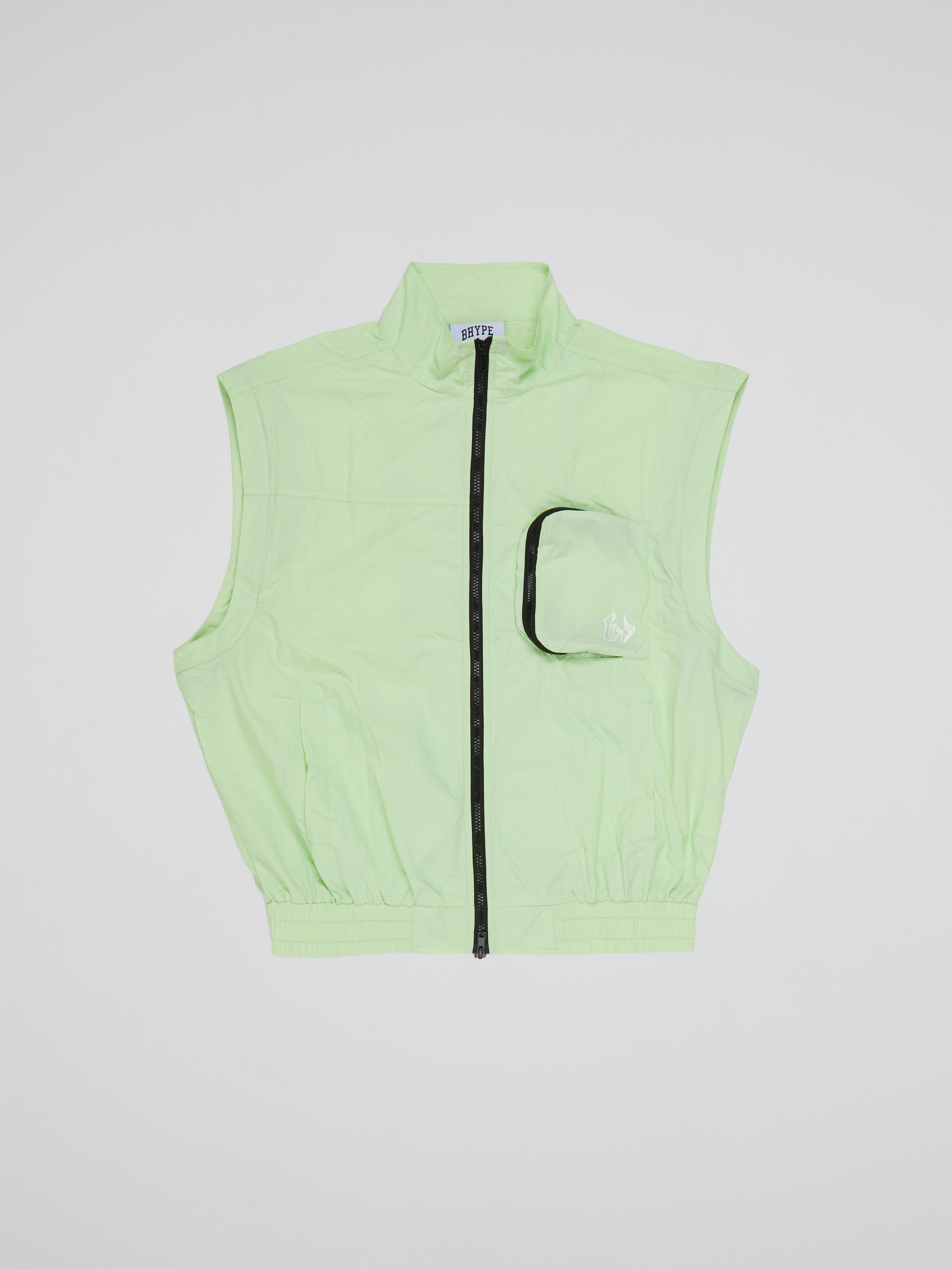 BHYPE LITE SUMMER CONVERTIBLE LIGHT GREEN TRACK JACKET