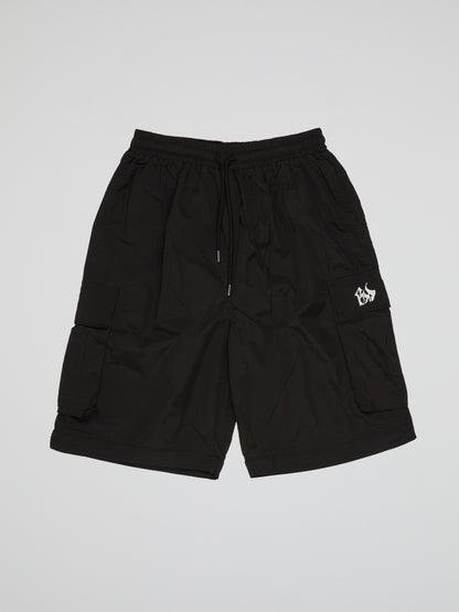 BHYPE LITE SUMMER CONVERTIBLE BLACK TRACK PANTS