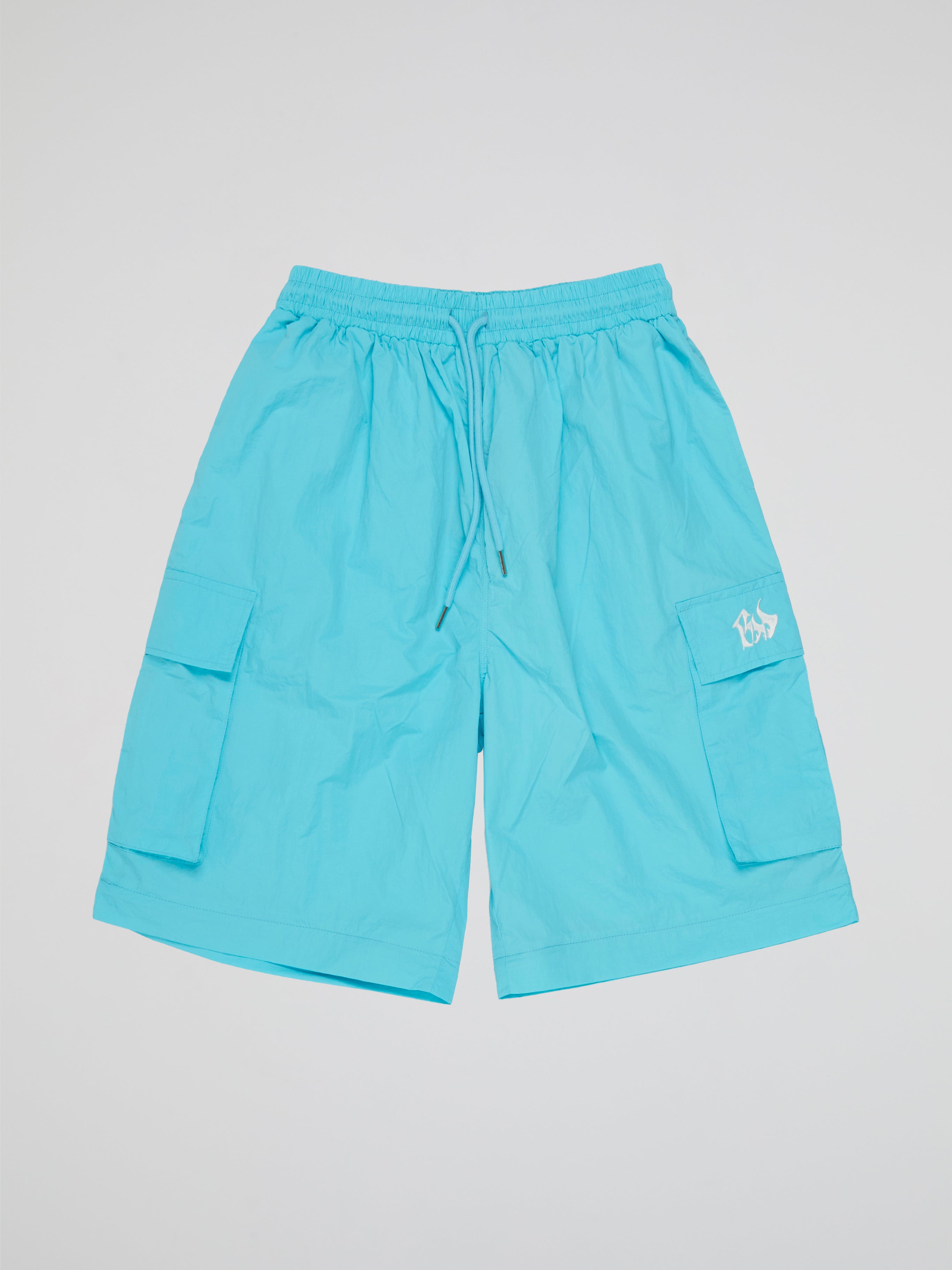 BHYPE LITE SUMMER CONVERTIBLE NEON BLUE TRACK PANTS