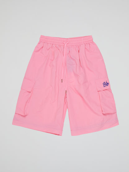 BHYPE LITE SUMMER CONVERTIBLE PINK TRACK PANTS