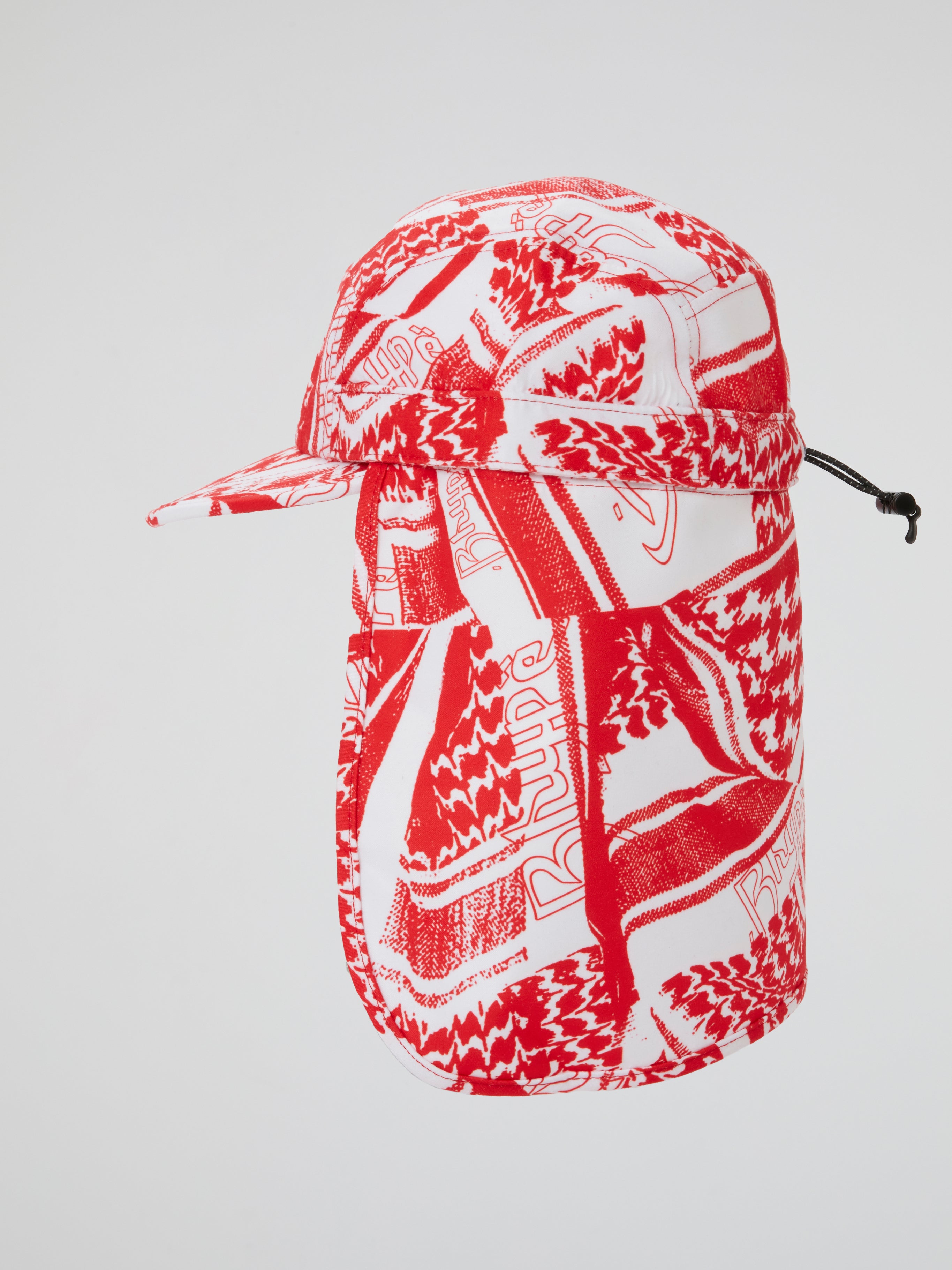 BHYPE SOCIETY EXCLUSIVE RED KEFFIEH DESERT HAT