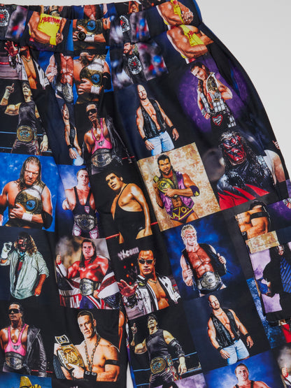 BHYPE SOCIETY - WRESTLING LEGENDS PANTS