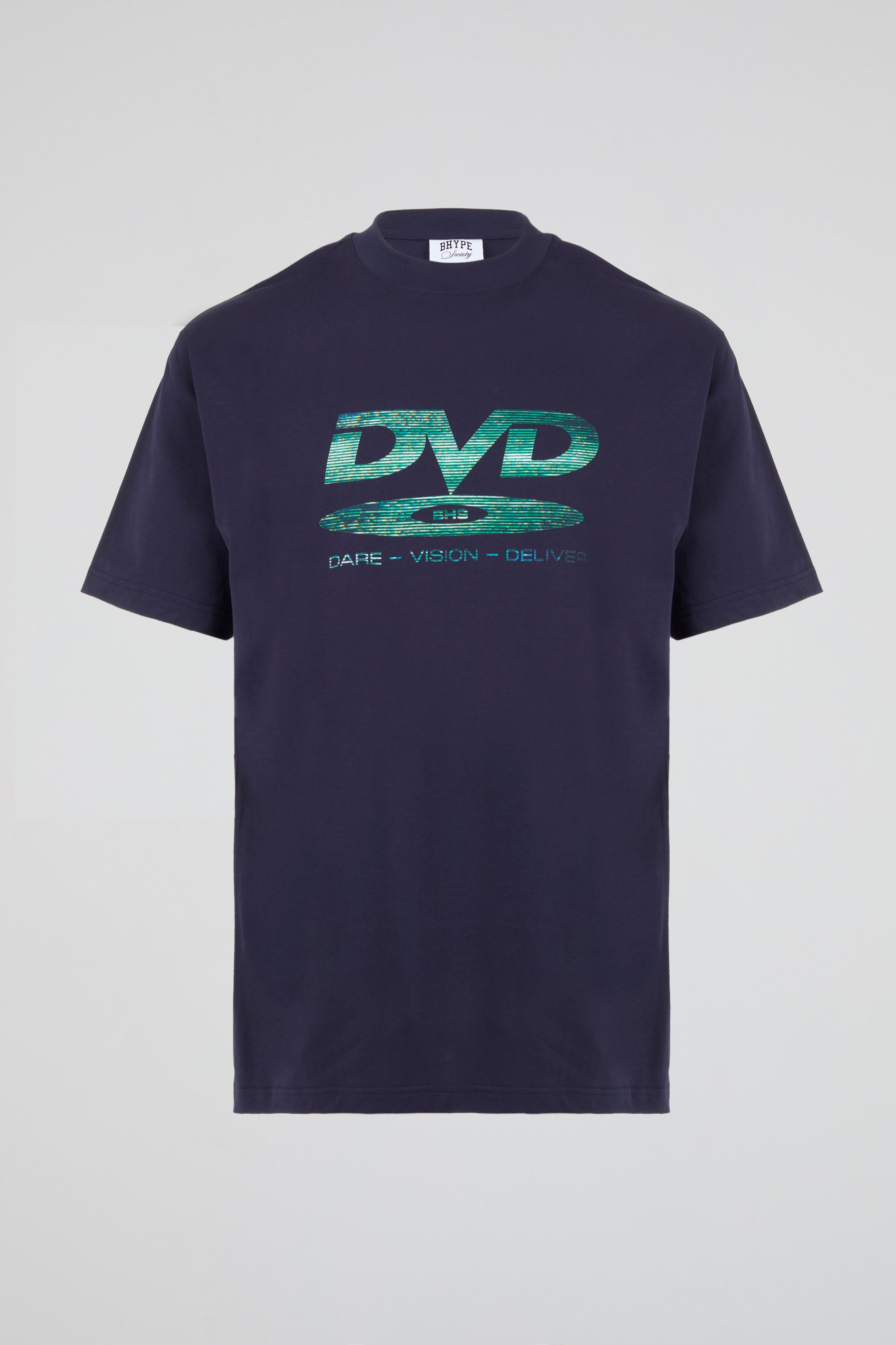 BHYPE SOCIETY - DVD NAVY BLUE TSHIRT