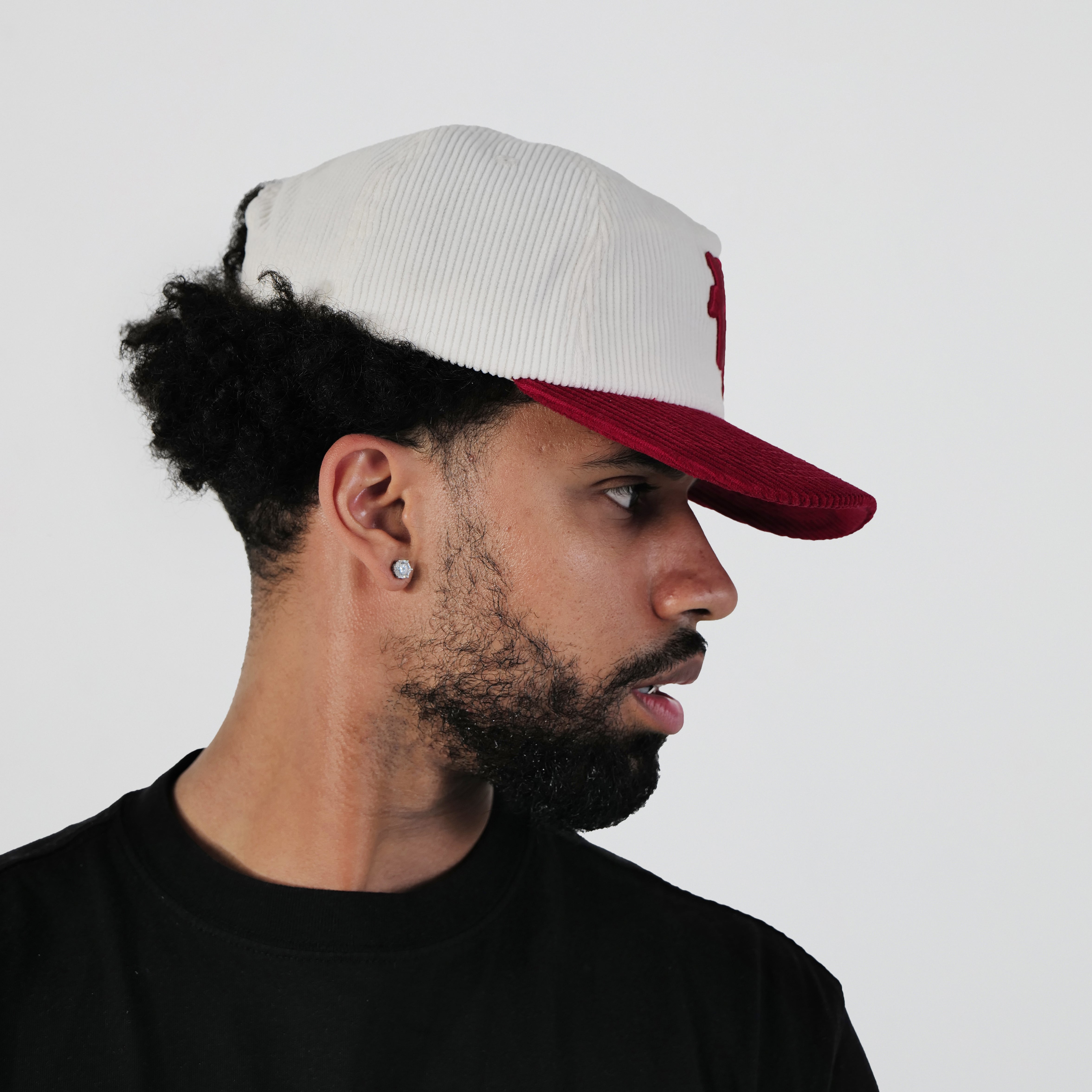 KTH KILL THE HYPE HAT - BONE L.A CORD RED