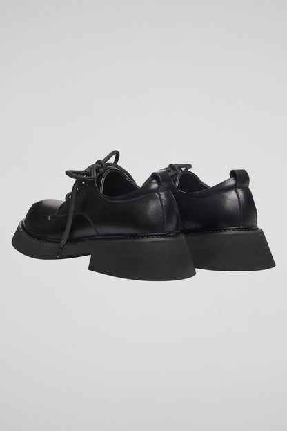 DUMIST KOREA FULL BLACK SHOES