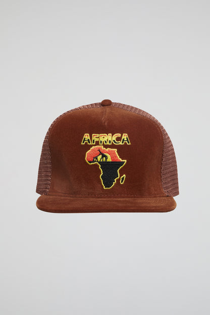 DUMIST KOREA AFRICA BROWN SNAPBACK