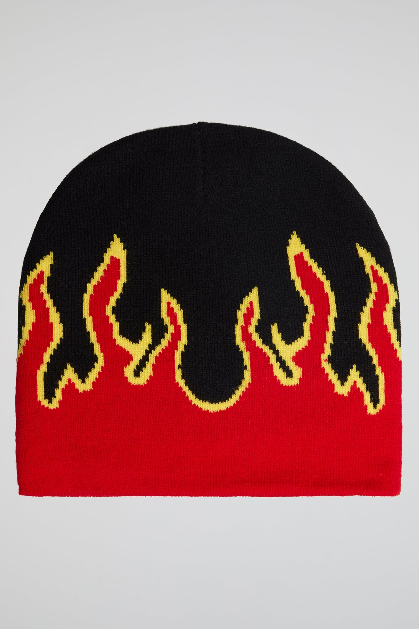 DUMIST KOREA FLAMES BLACK BEANIE